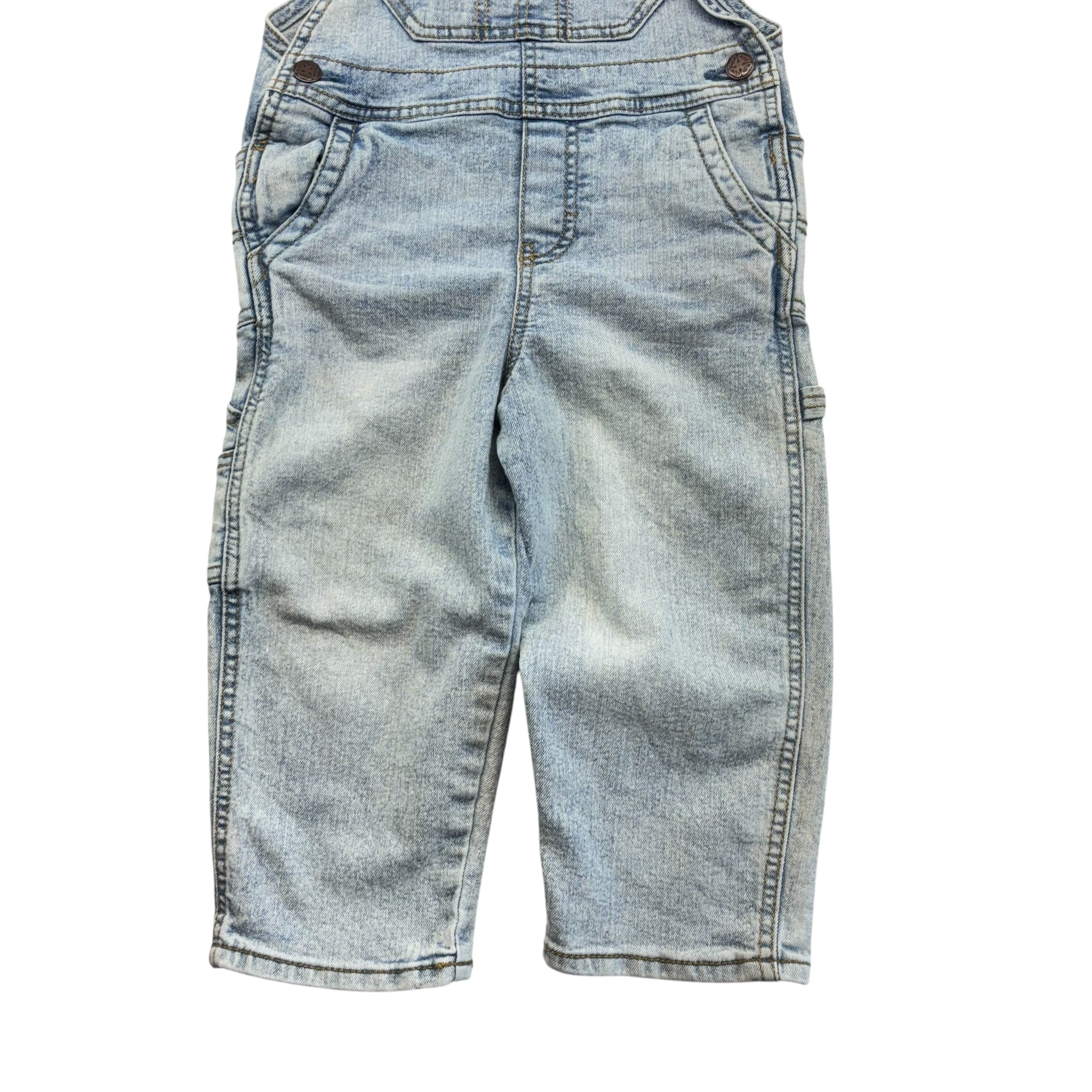 OshKosh Denim Overalls (3T)