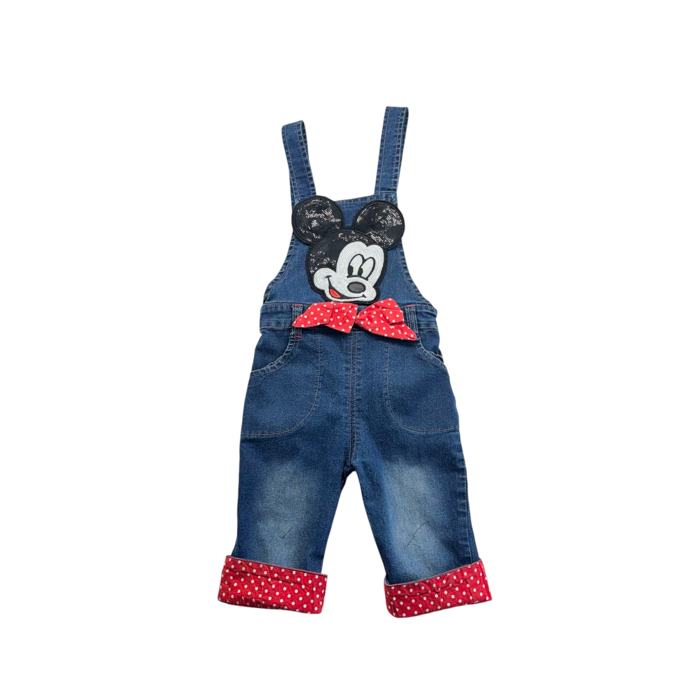 Minnie Mouse Disney Overalls (18m)