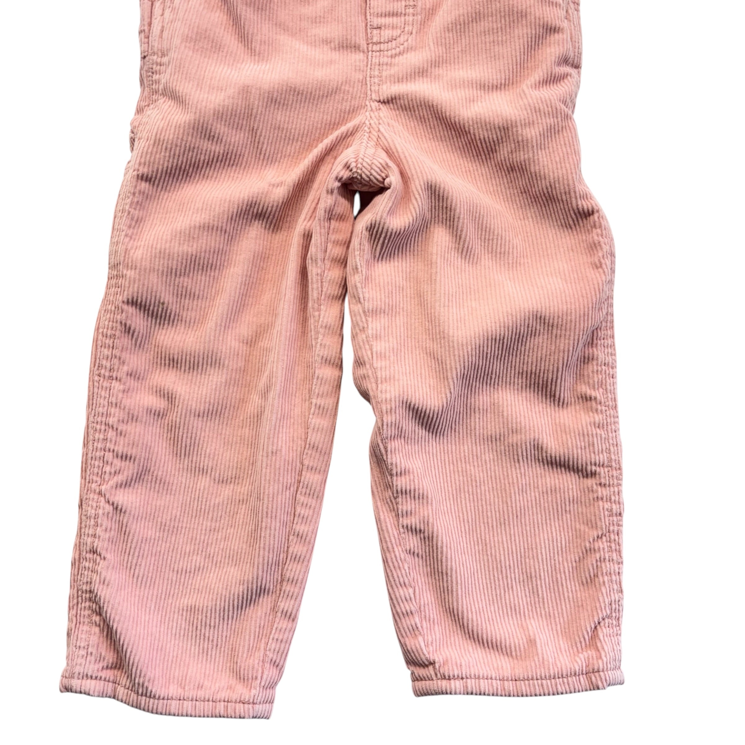 OshKosh Pink Cord Overalls (5T)
