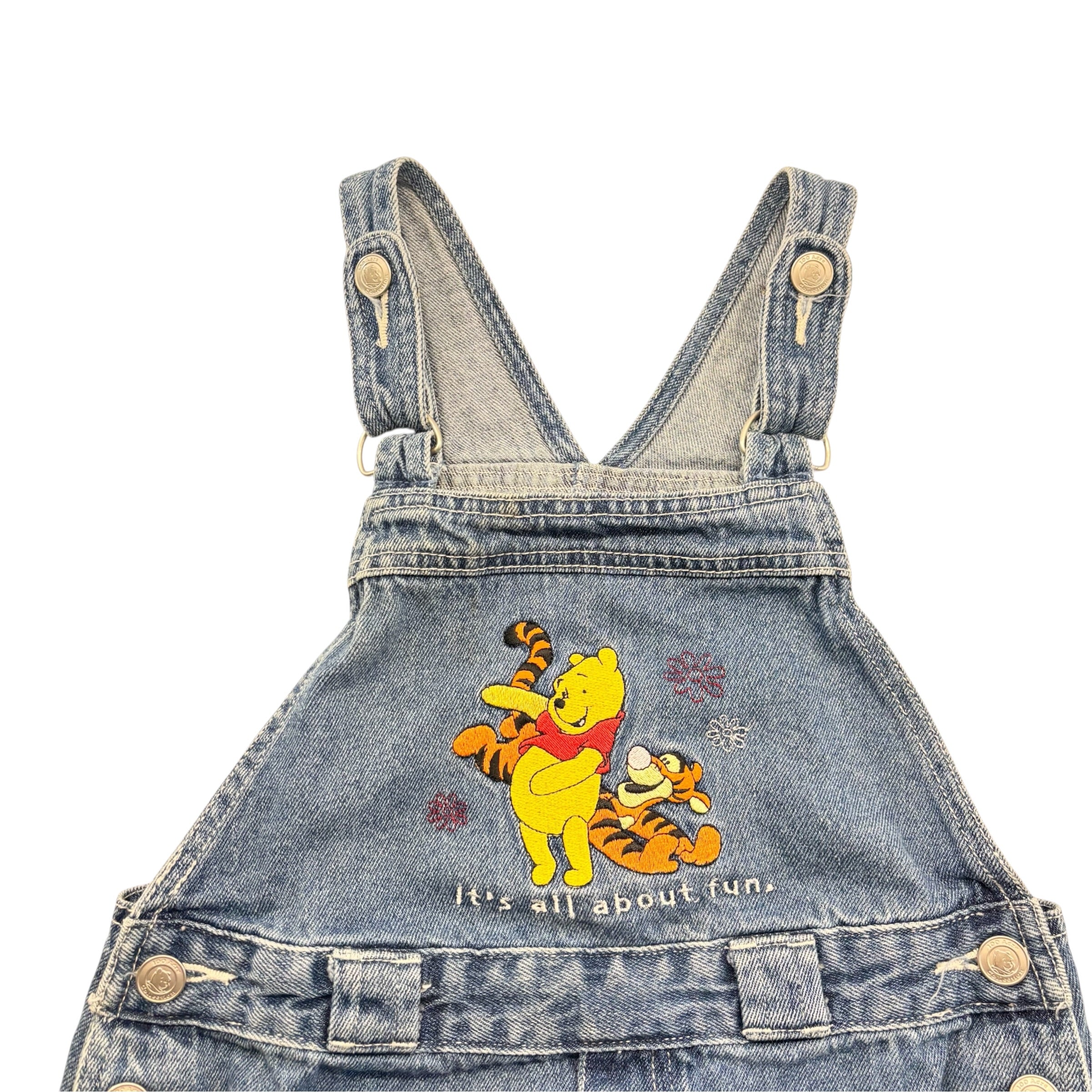 Vintage Winnie The Pooh Pinafore (10-12)
