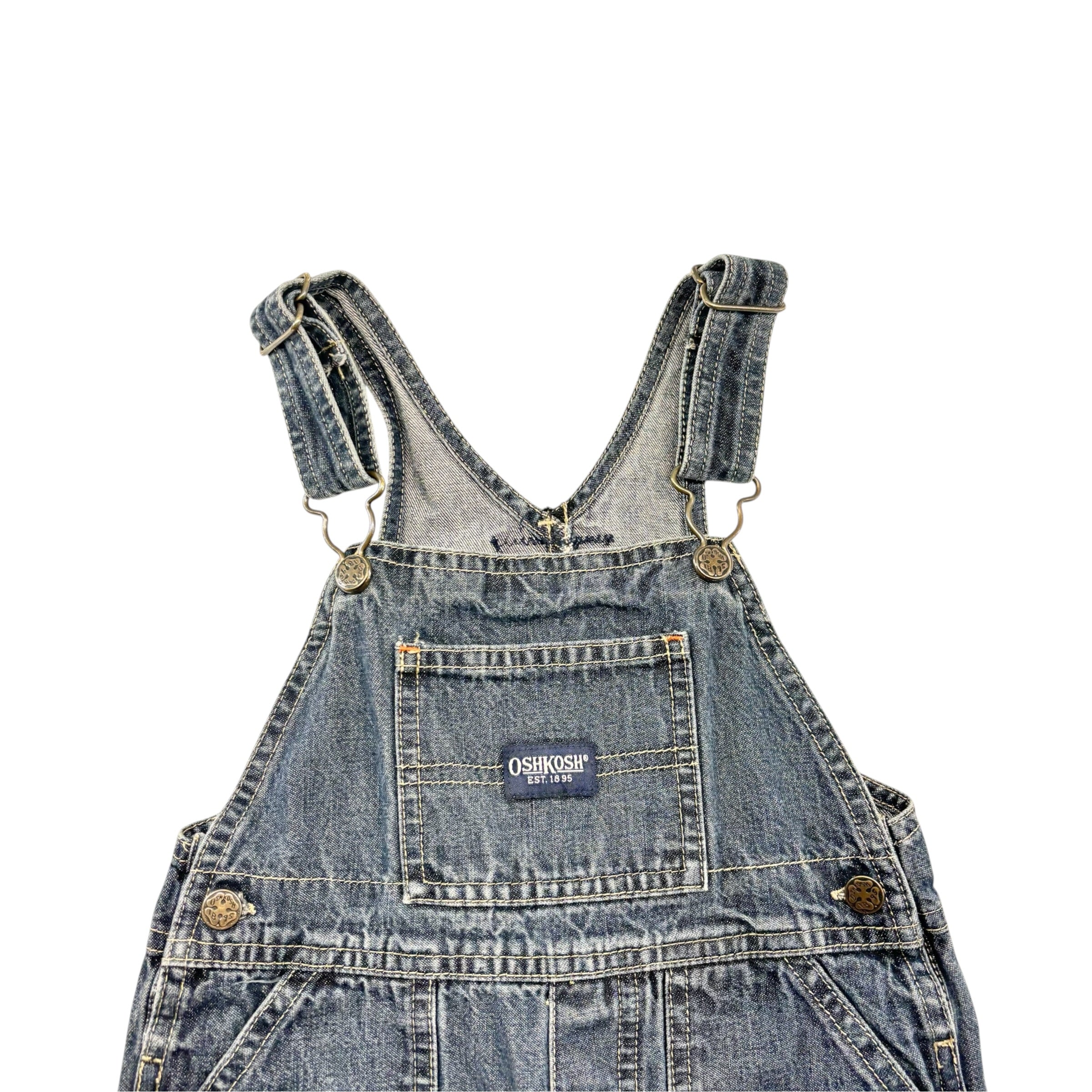 Vintage OshKosh Denim Overalls (24m)