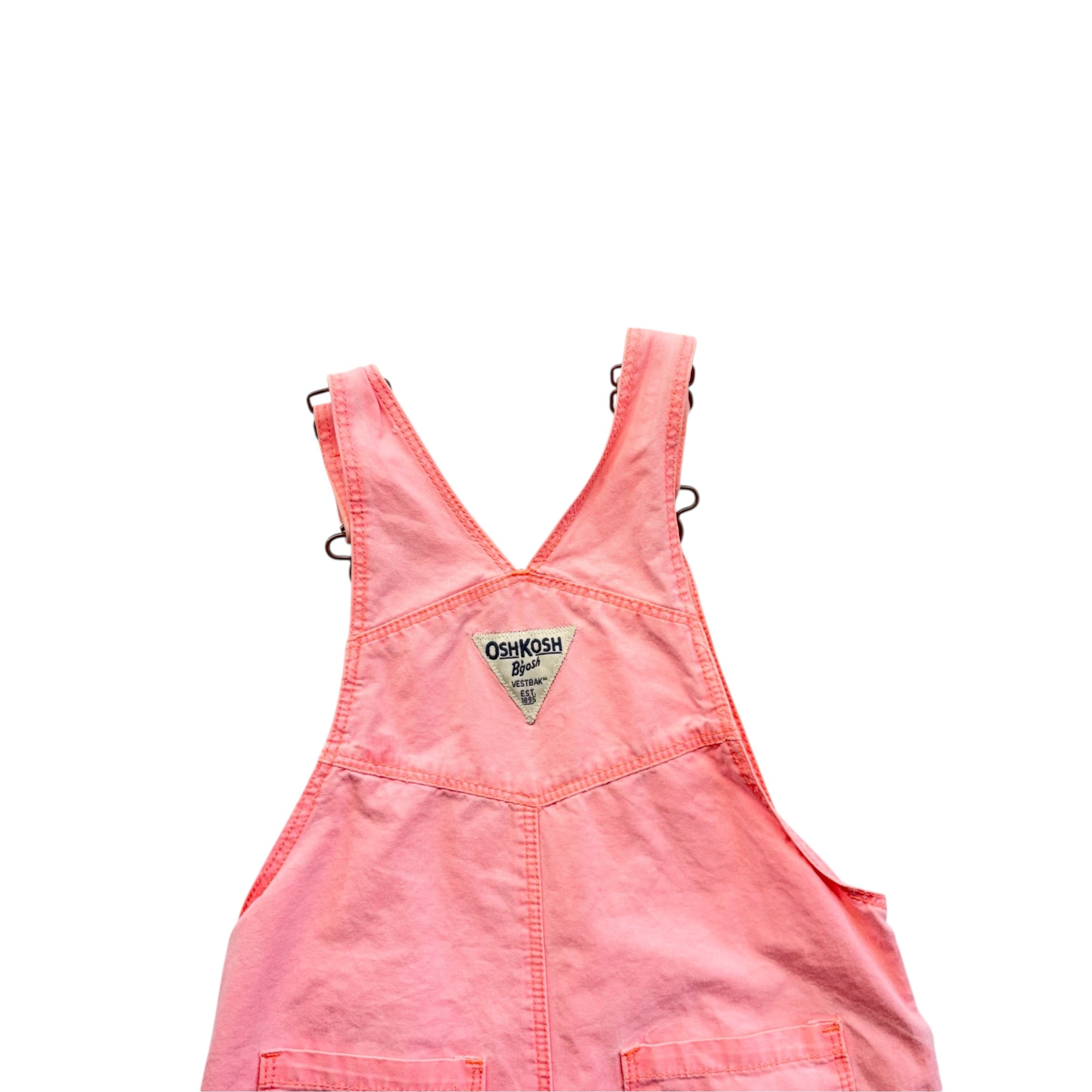 Vintage Pink Overalls (18m)