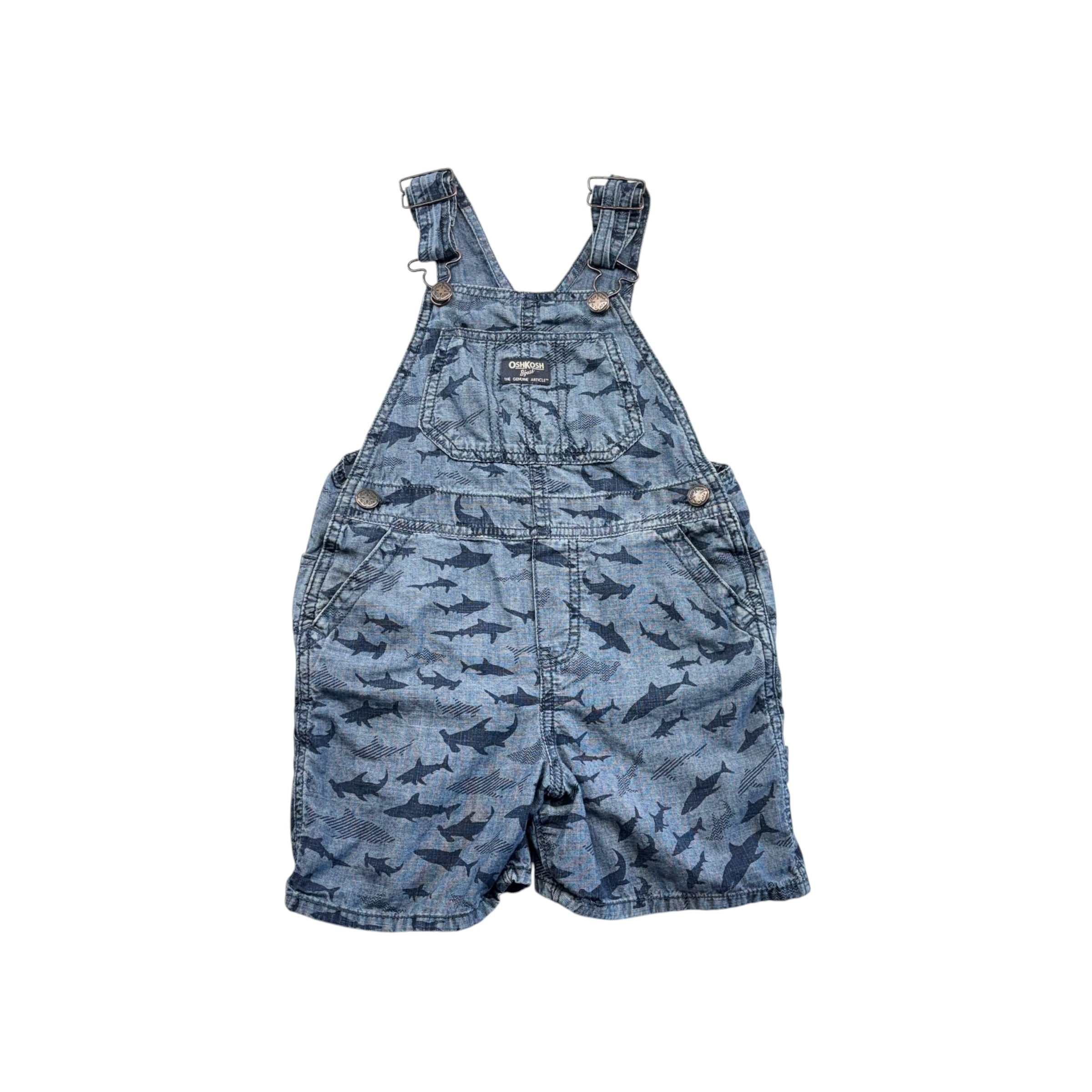 OshKosh Shark Overalls (5T)