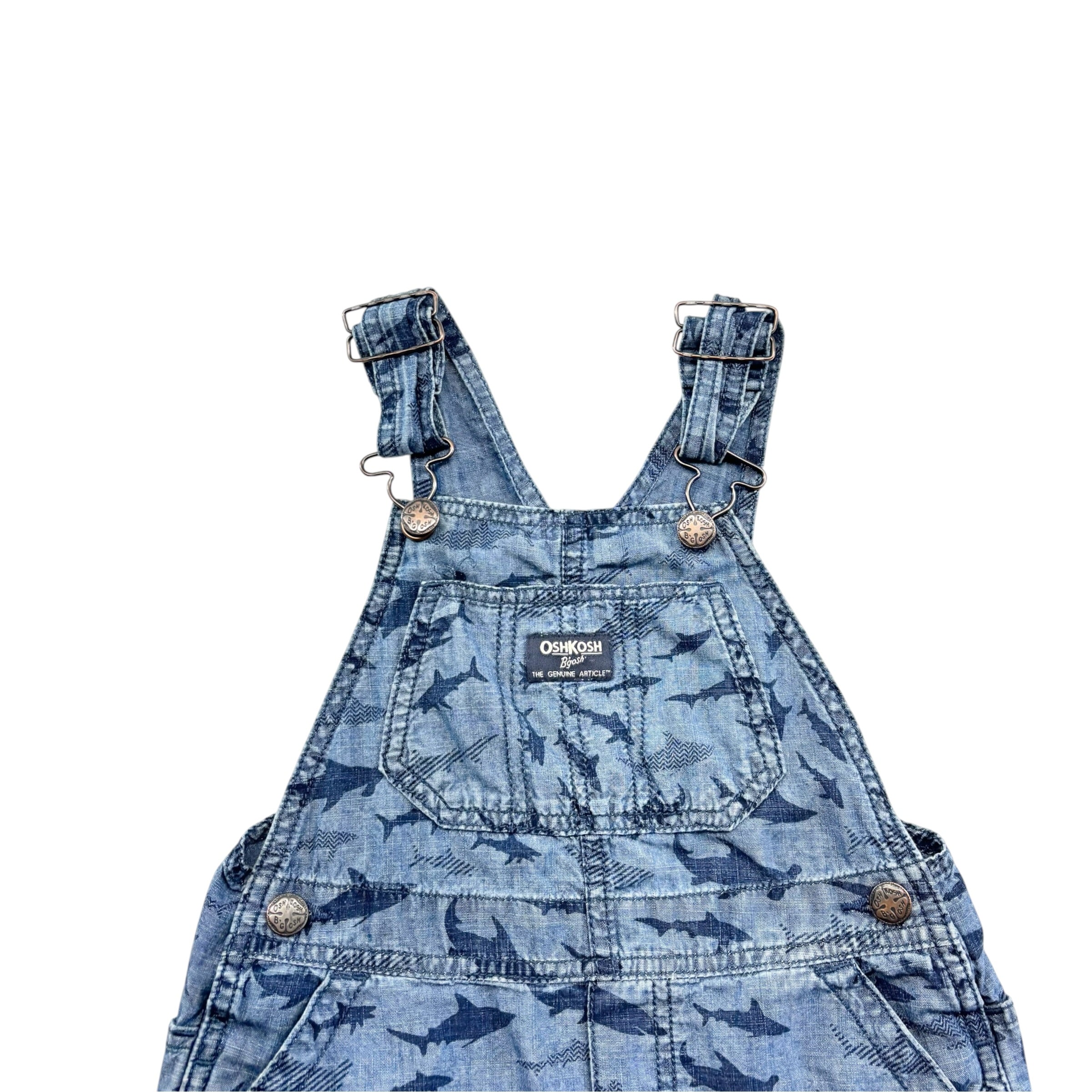 OshKosh Shark Overalls (5T)