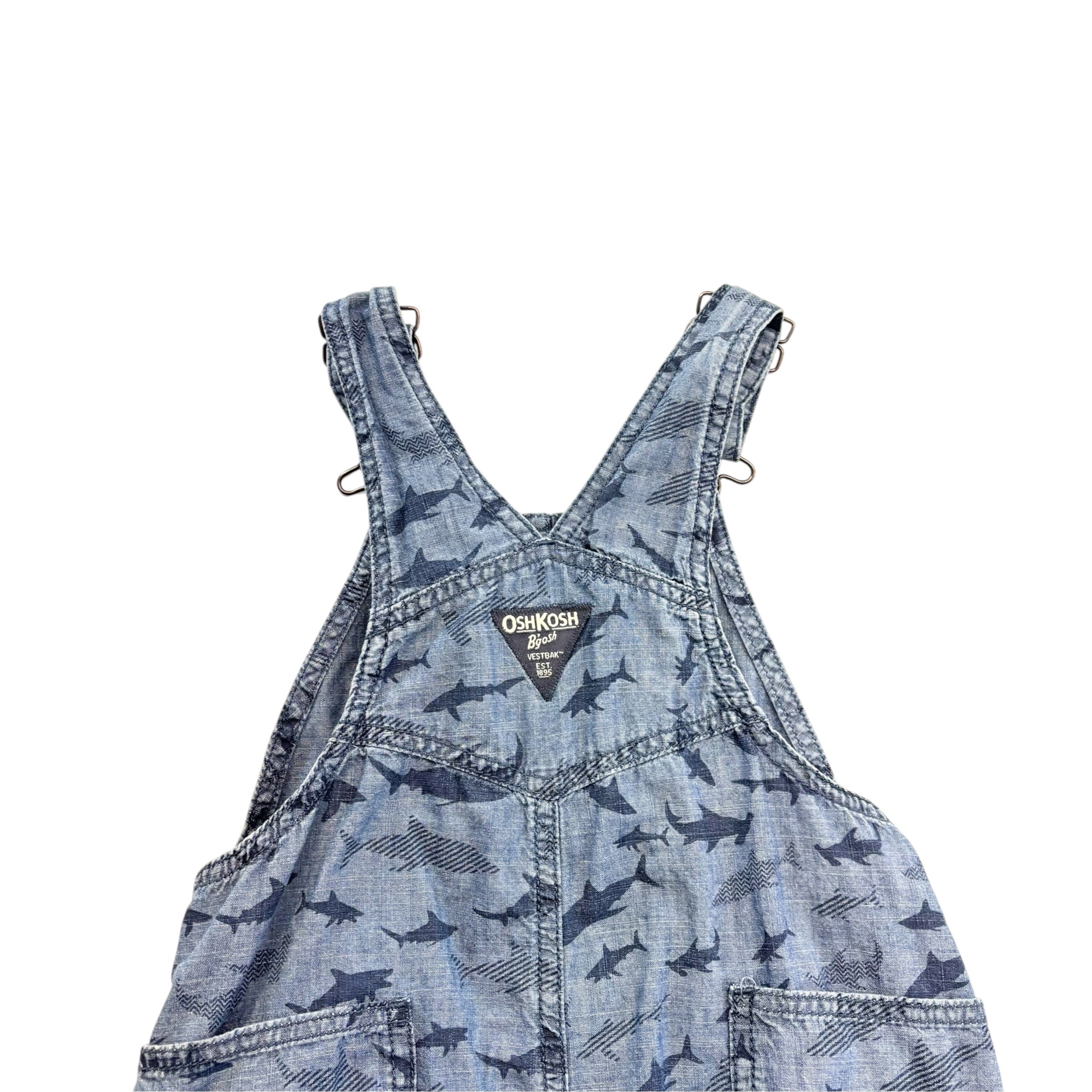 OshKosh Shark Overalls (5T)