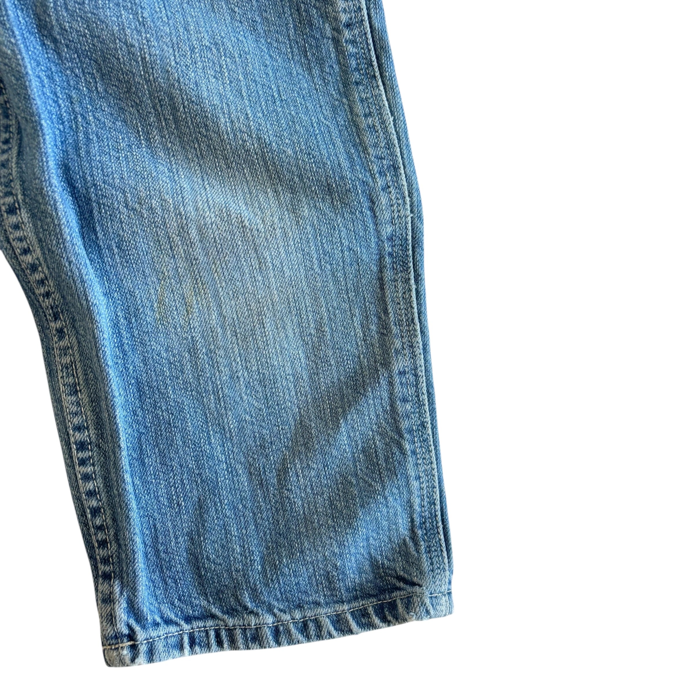 Vintage OshKosh Denim Cargo Jeans (24m)