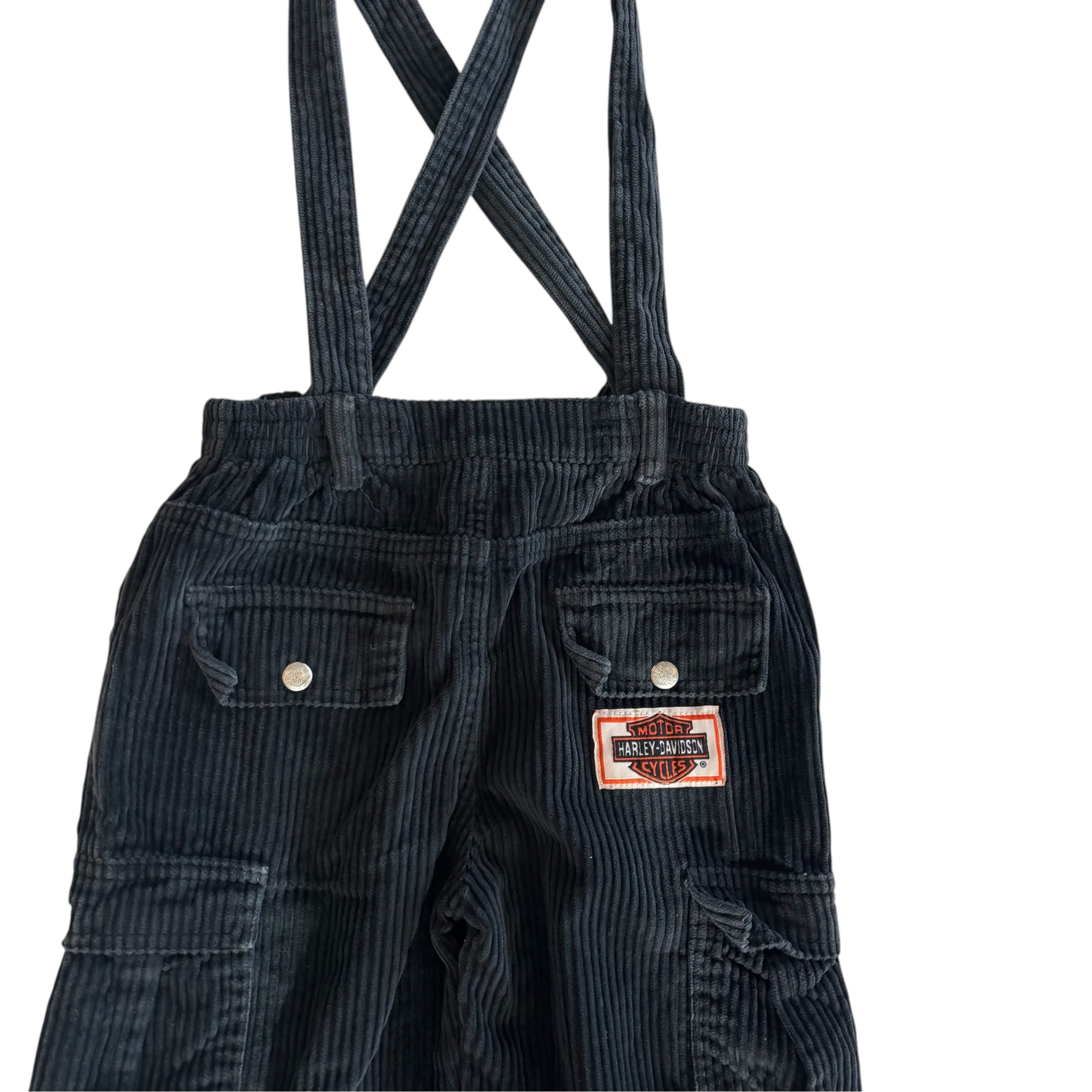 Harley Davidson Black Cord Suspenders (6)