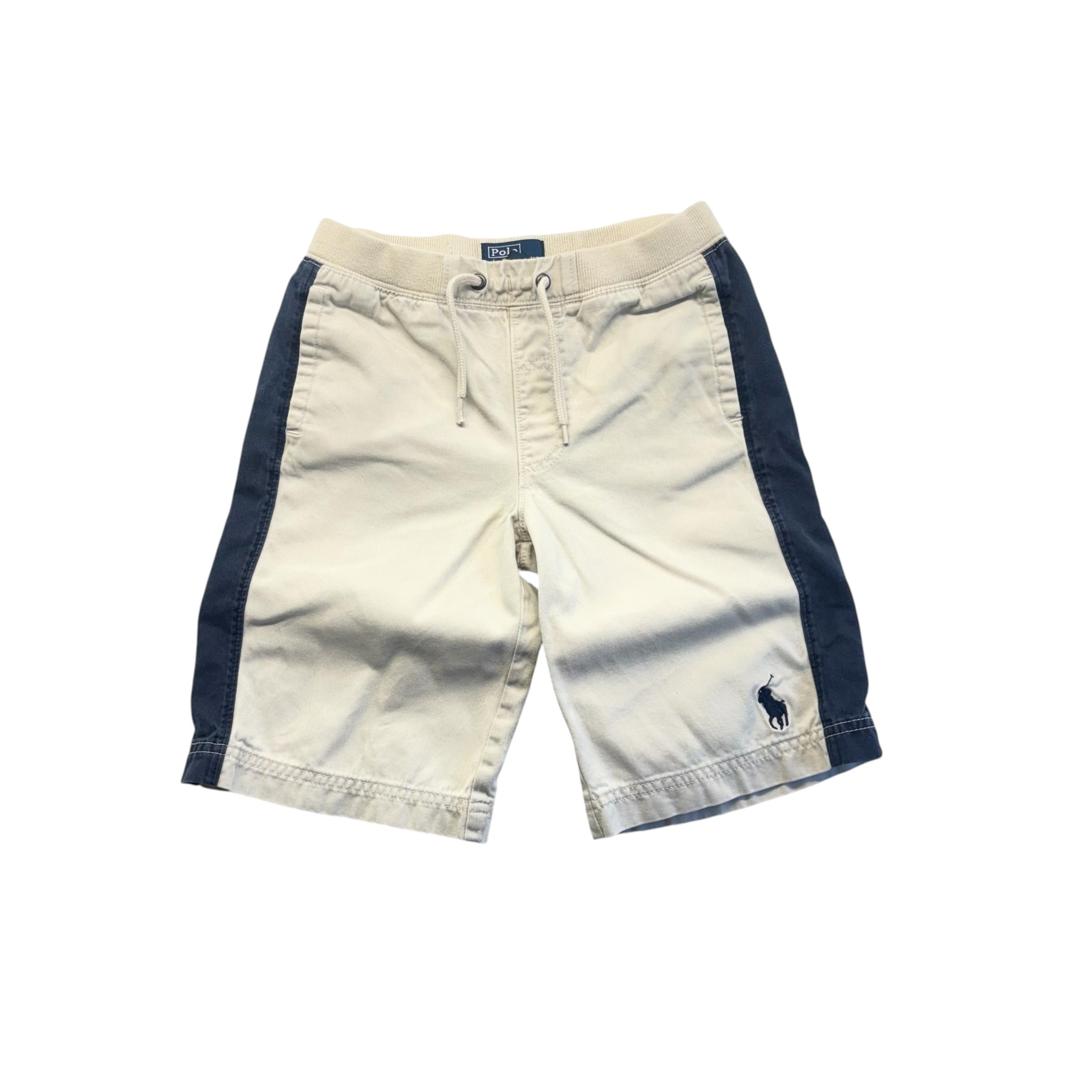 Ralph Lauren Beige & Navy Shorts (7)