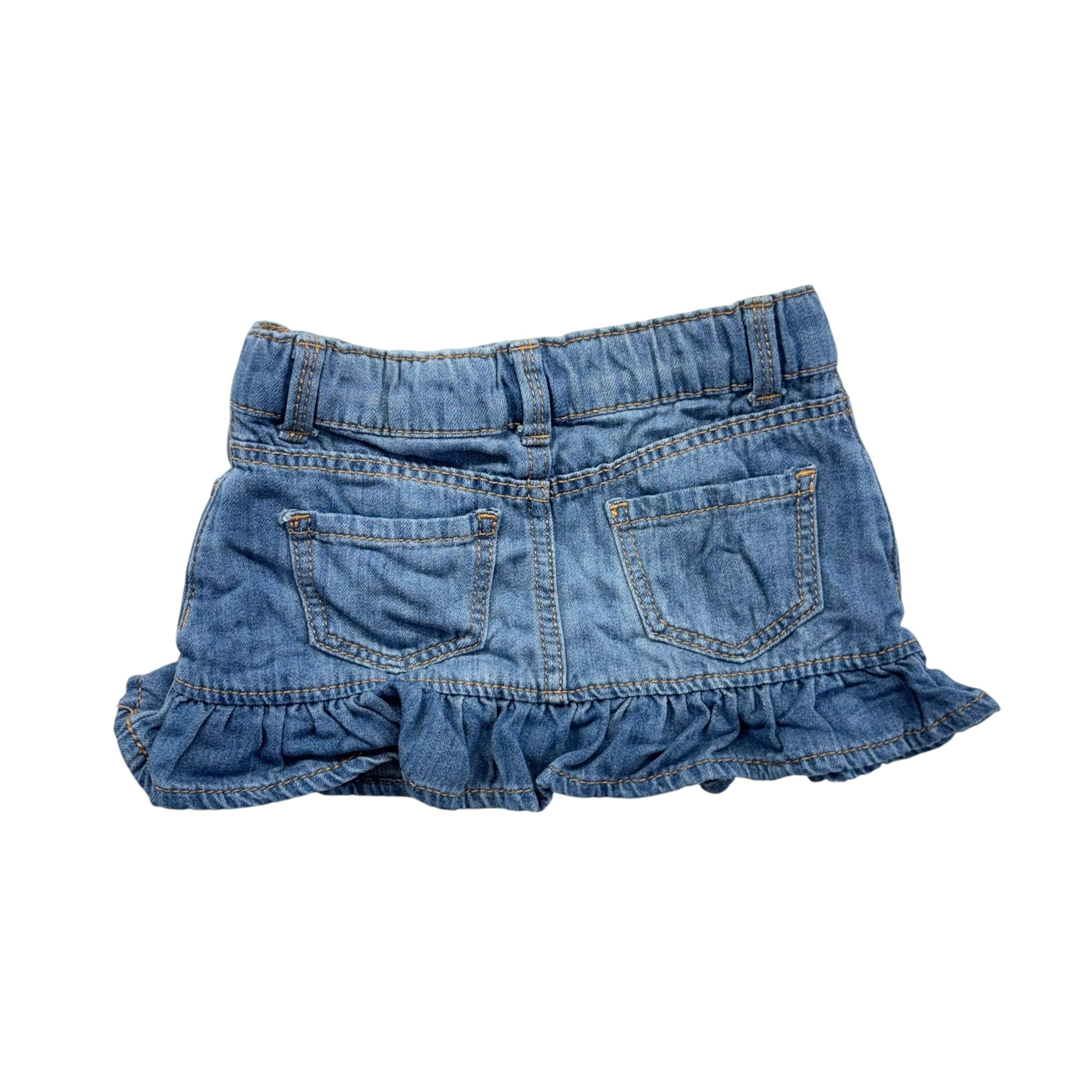 OshKosh Denim Look Skirt (12m)
