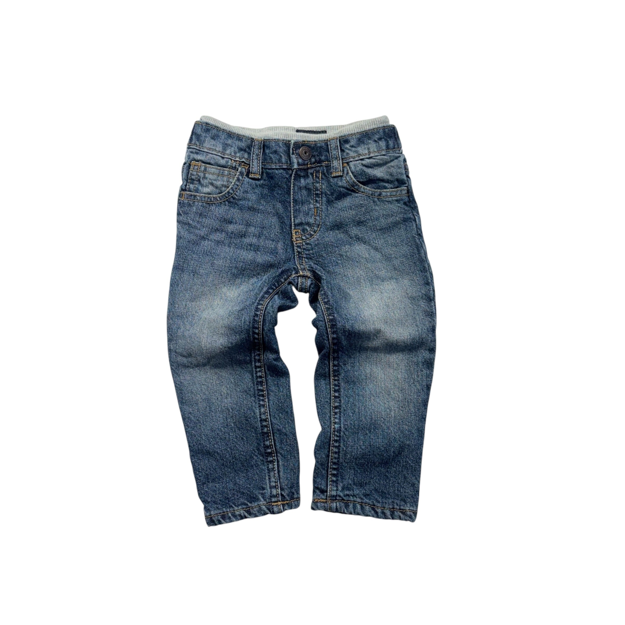 OshKosh Fleece Lined Jeans (12m)