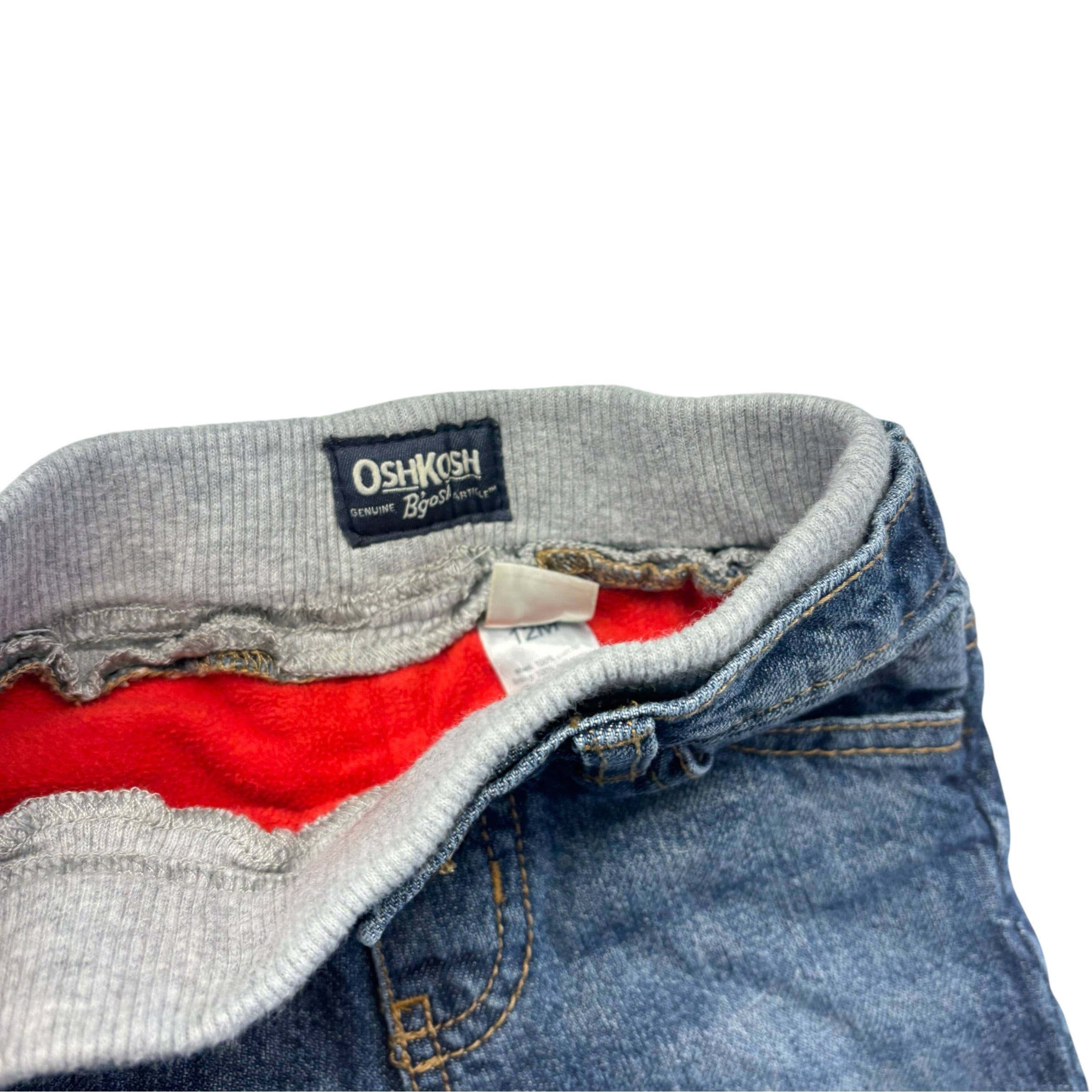 OshKosh Fleece Lined Jeans (12m)