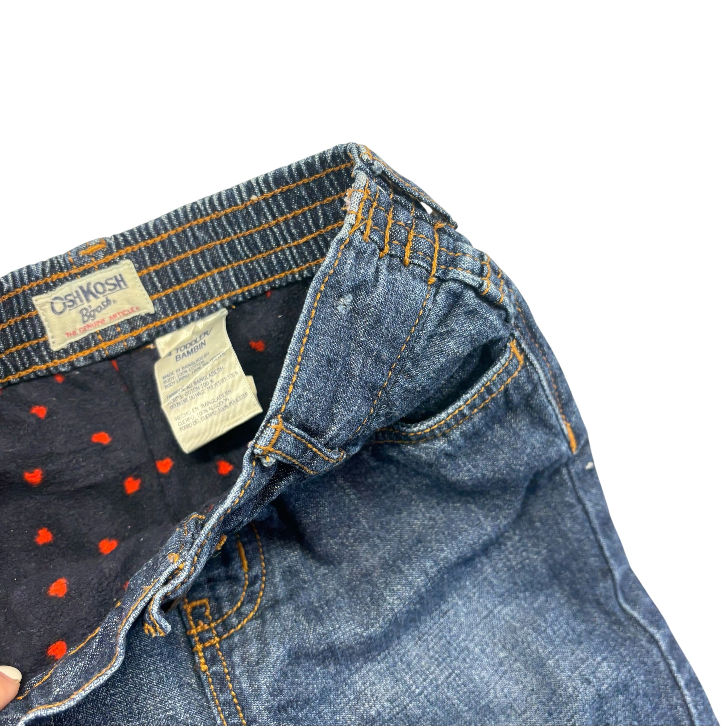 OshKosh Fleece Lined Jeans (4T)