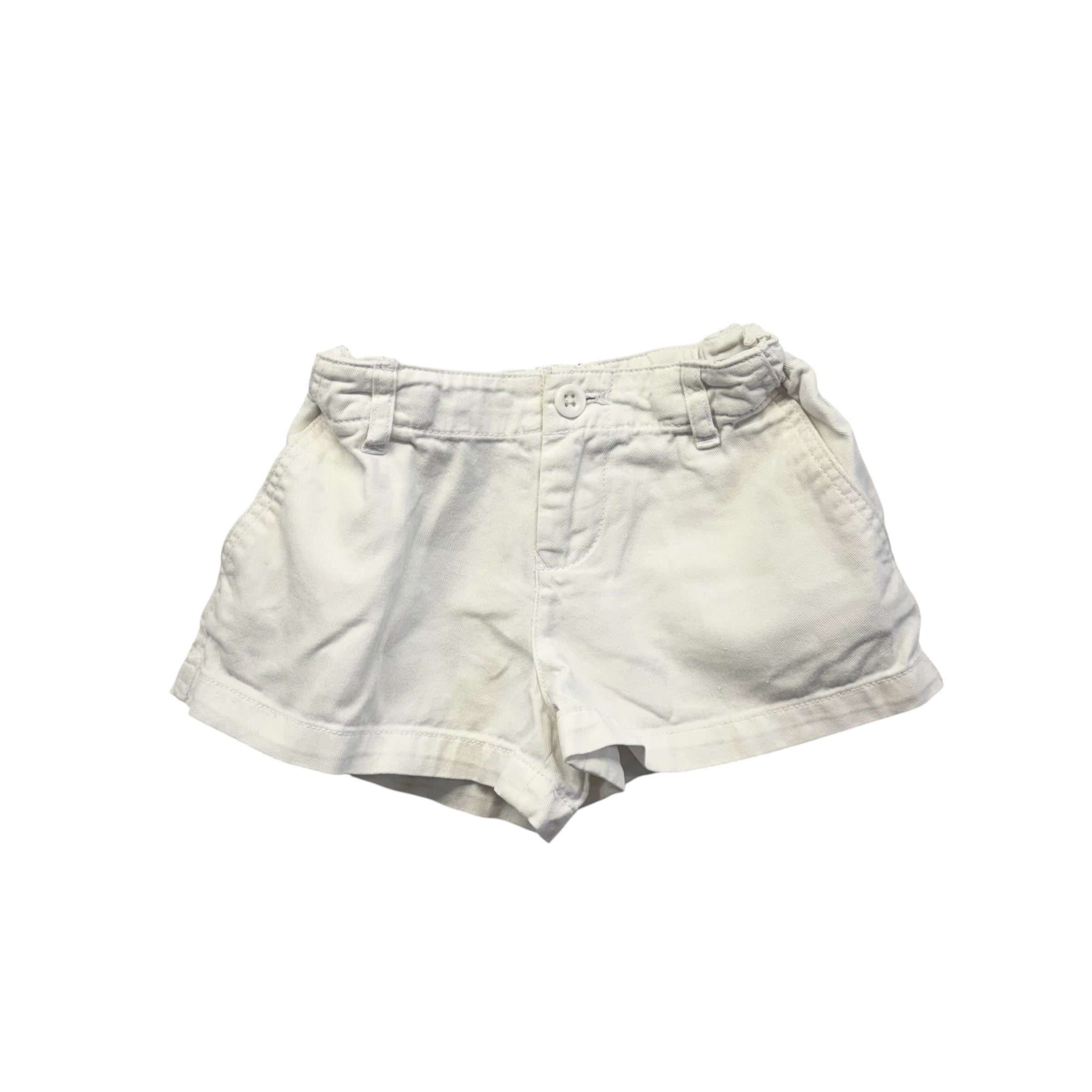 Levis White Shorts (6)