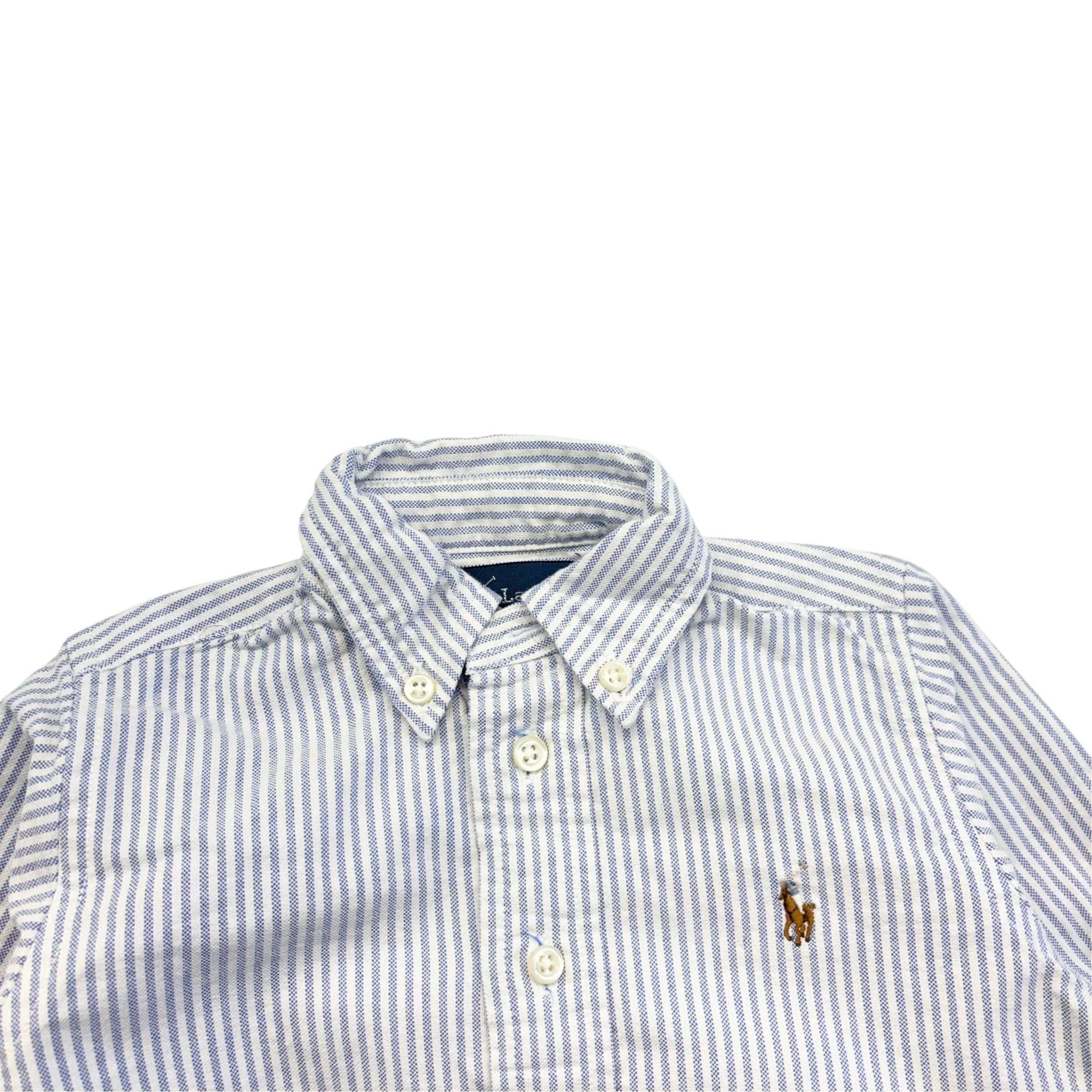 Ralph Lauren Pinstripe Shirt (9m)