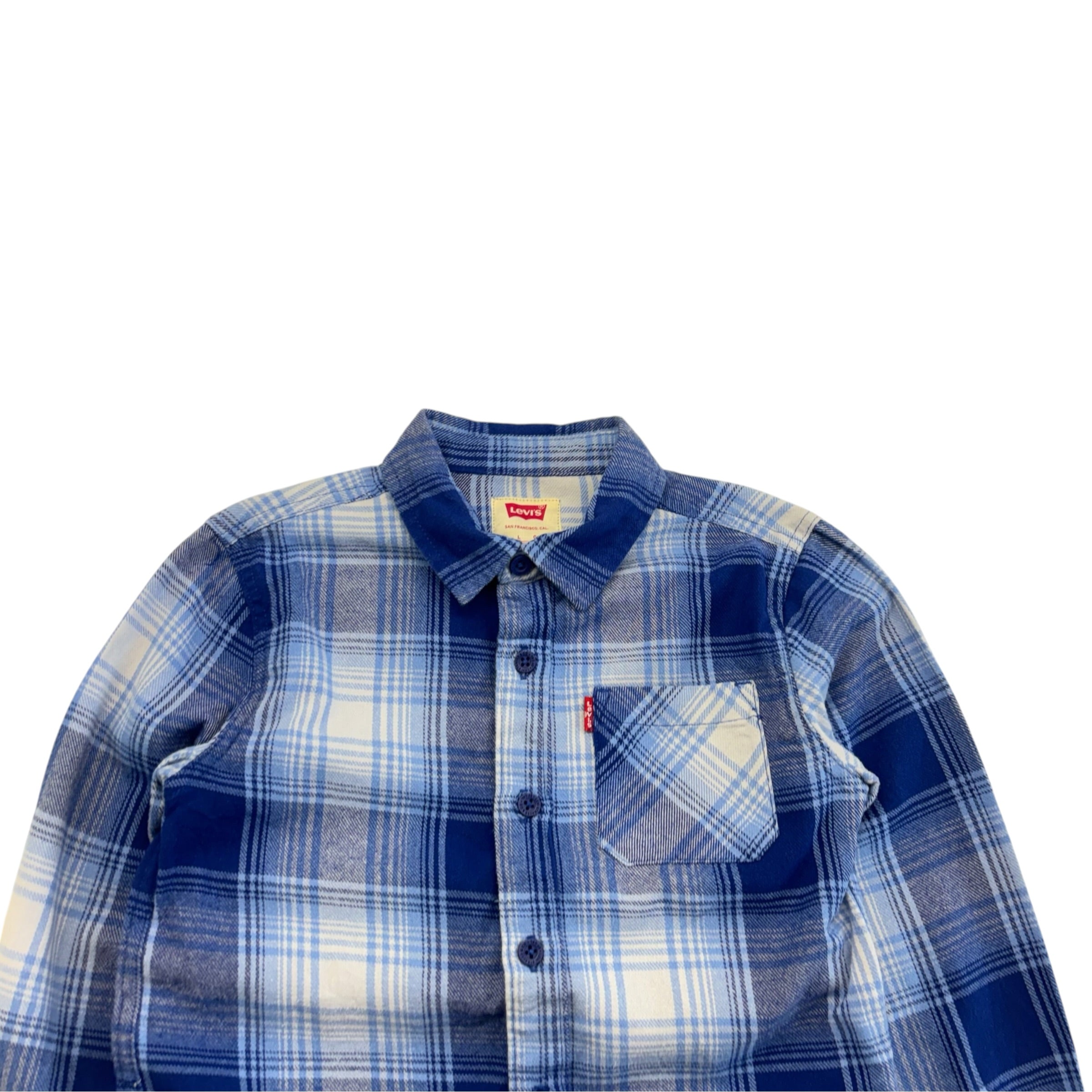 Levis Checkered Flannel Shirt (6-7)