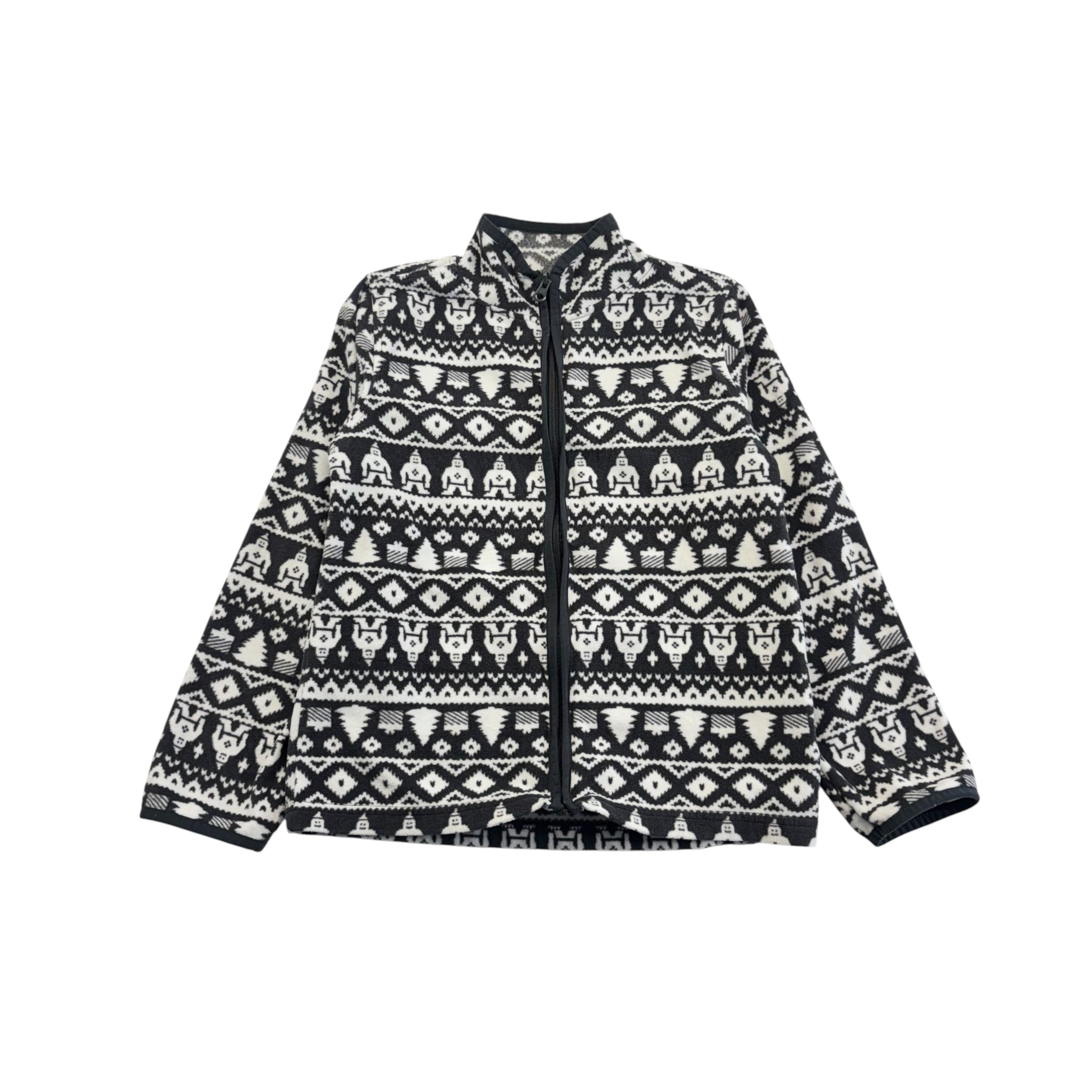 OshKosh Black & White Fleece (8-10)