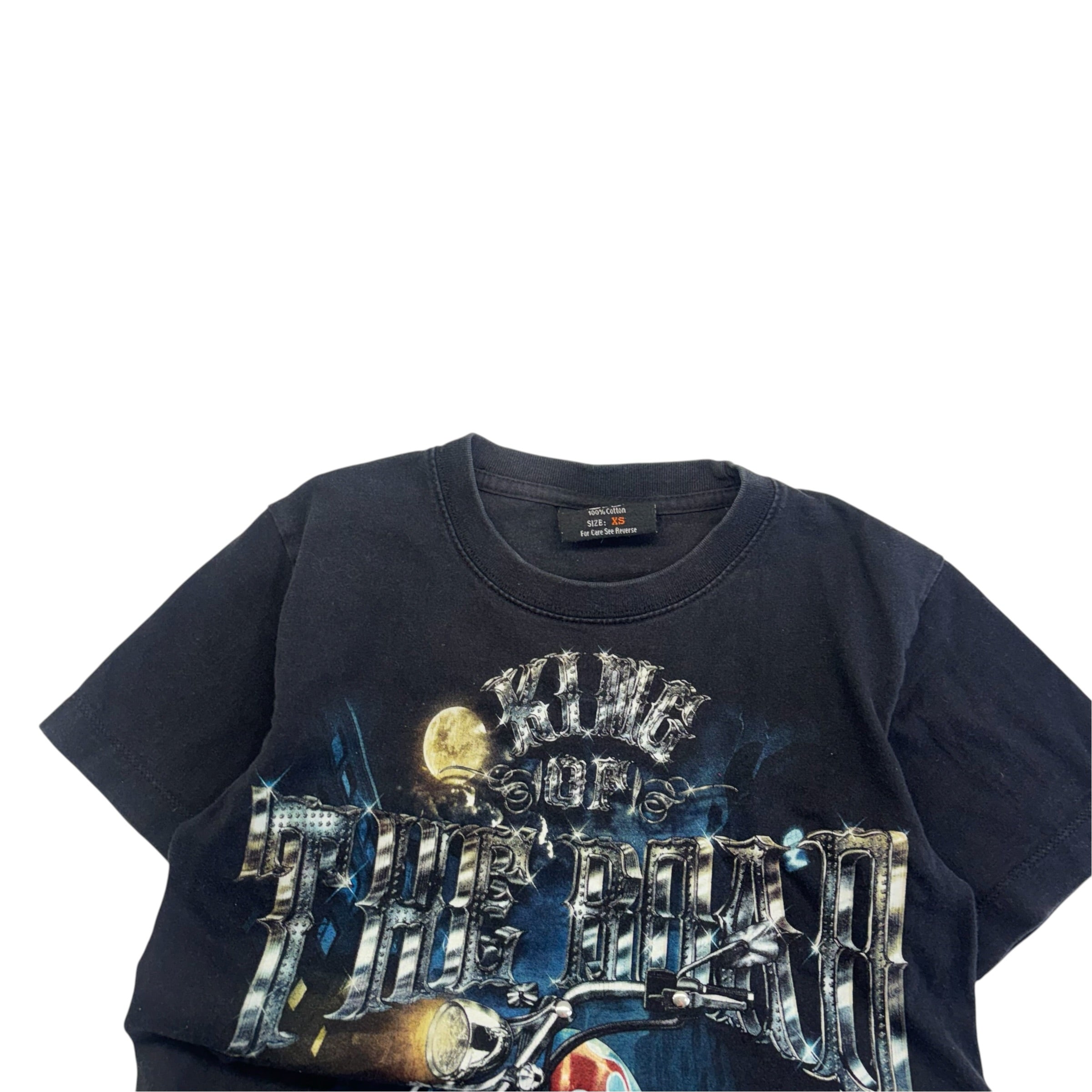 Vintage Motorbike Graphic T-Shirt (7-8)