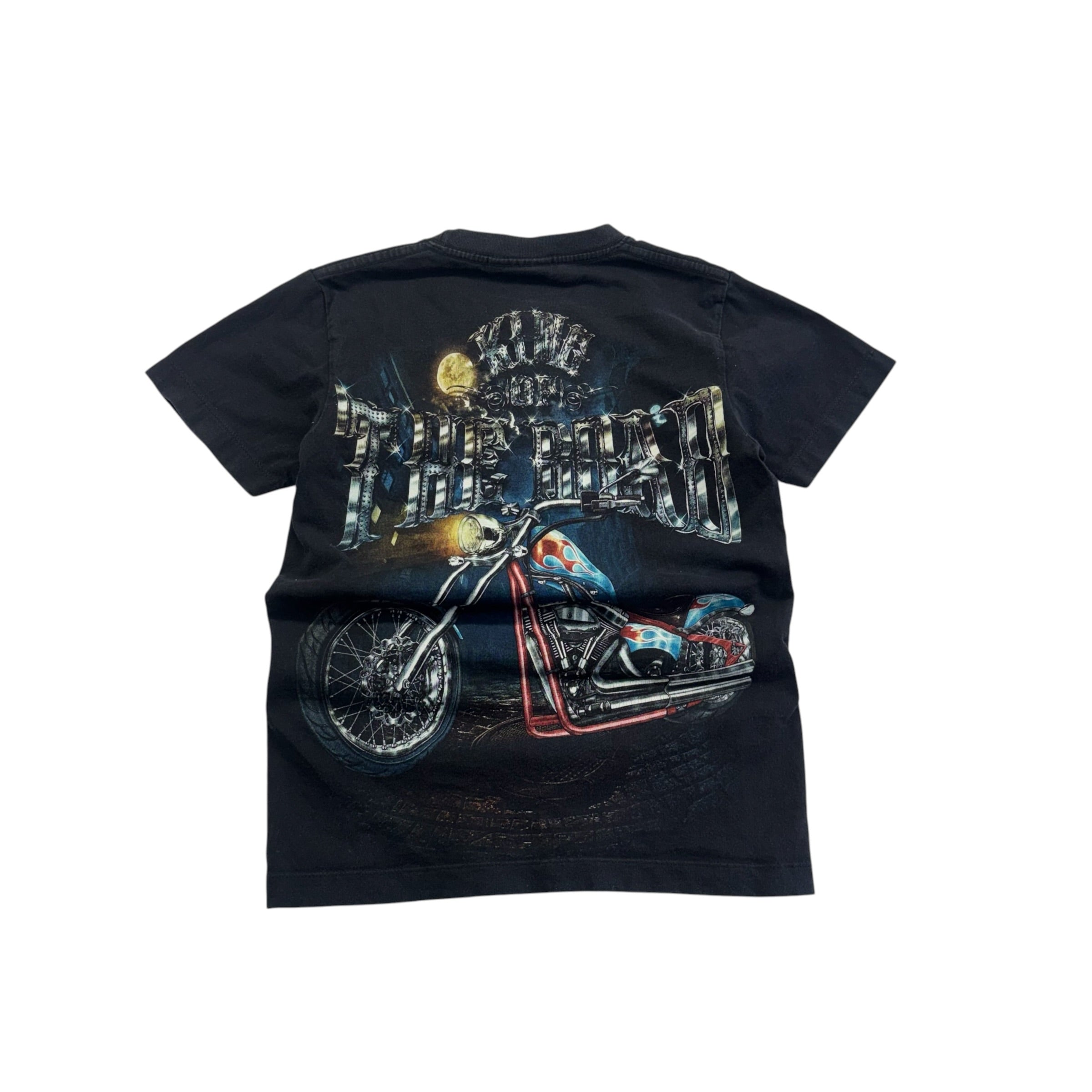 Vintage Motorbike Graphic T-Shirt (7-8)