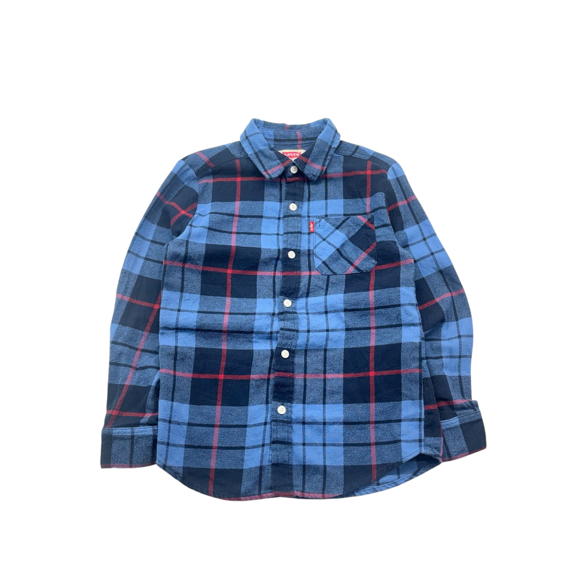 Levis Checkered Flannel Shirt (6-7)