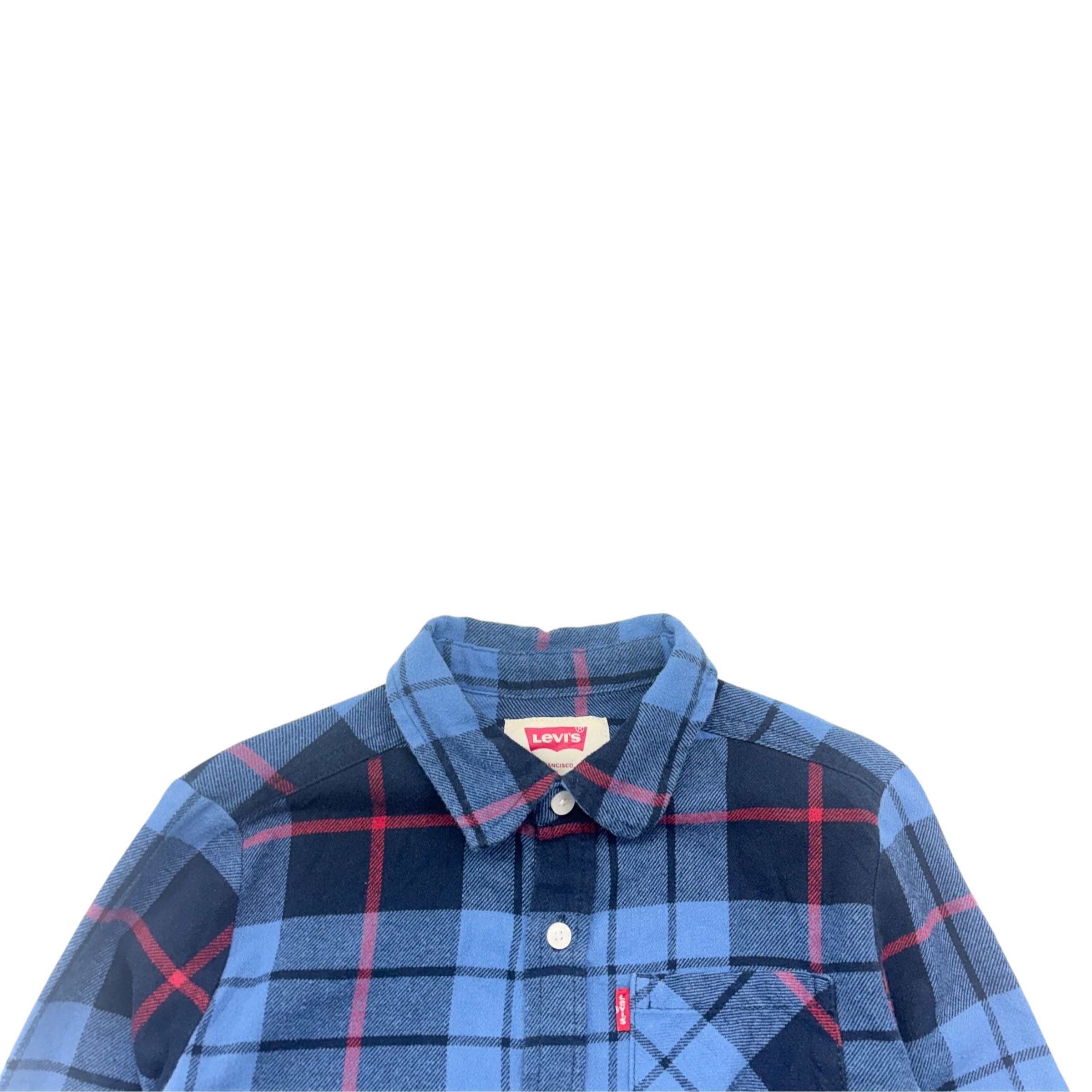Levis Checkered Flannel Shirt (6-7)