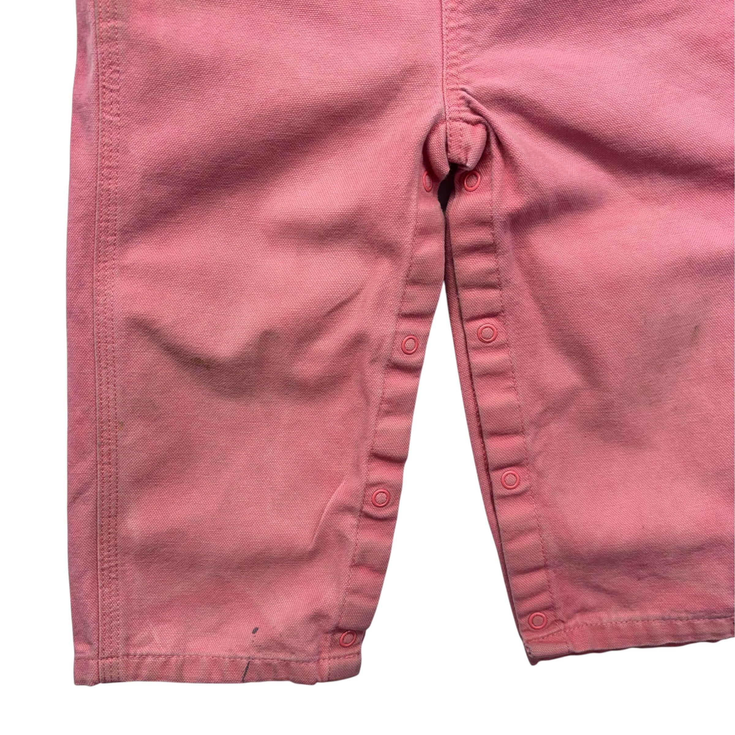 Pink Carhartt Overalls (24m)