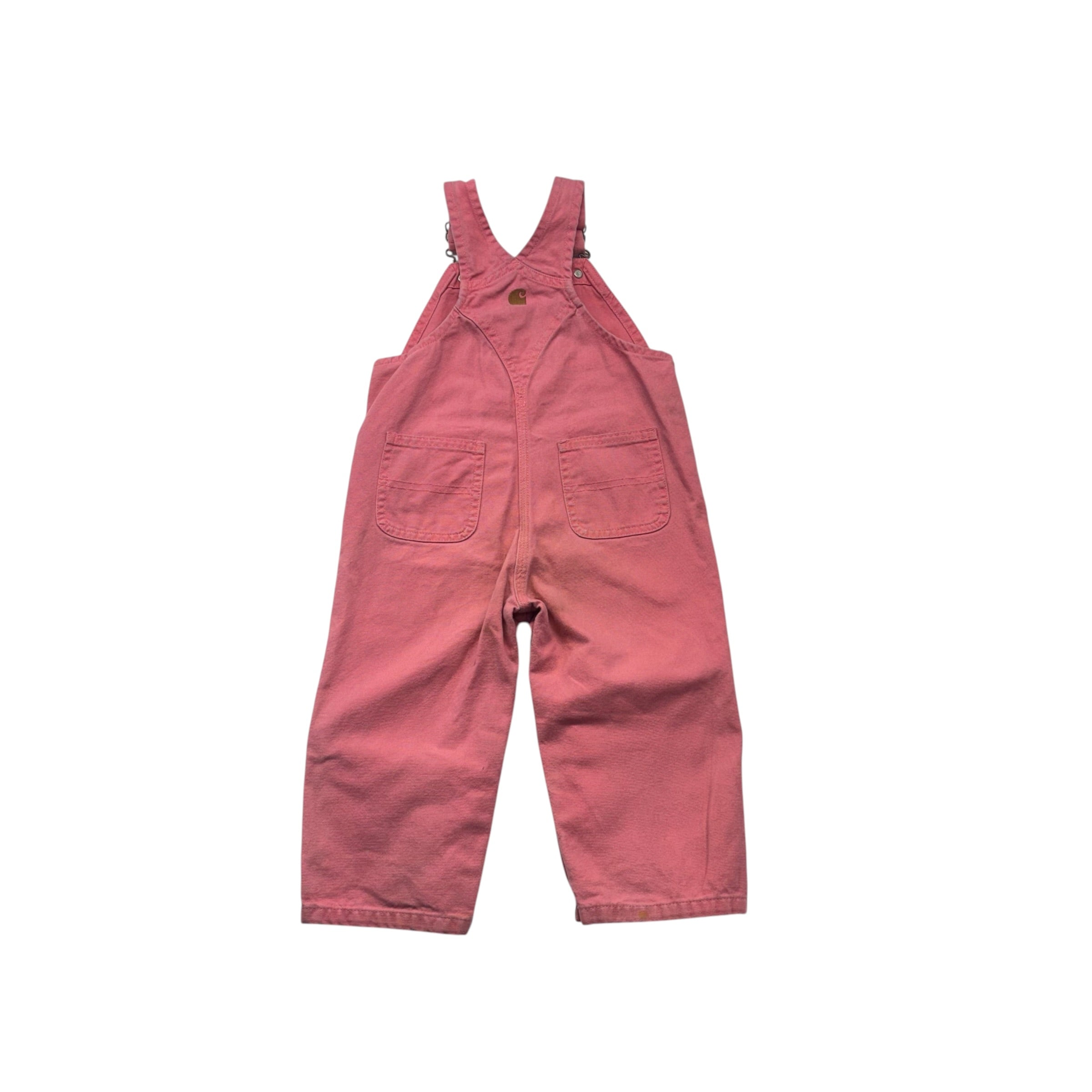 Pink Carhartt Overalls (24m)