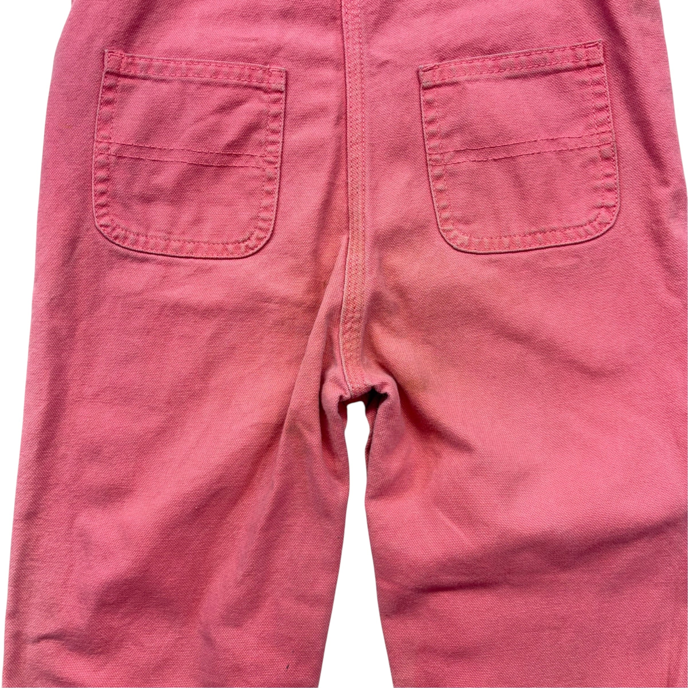 Pink Carhartt Overalls (24m)