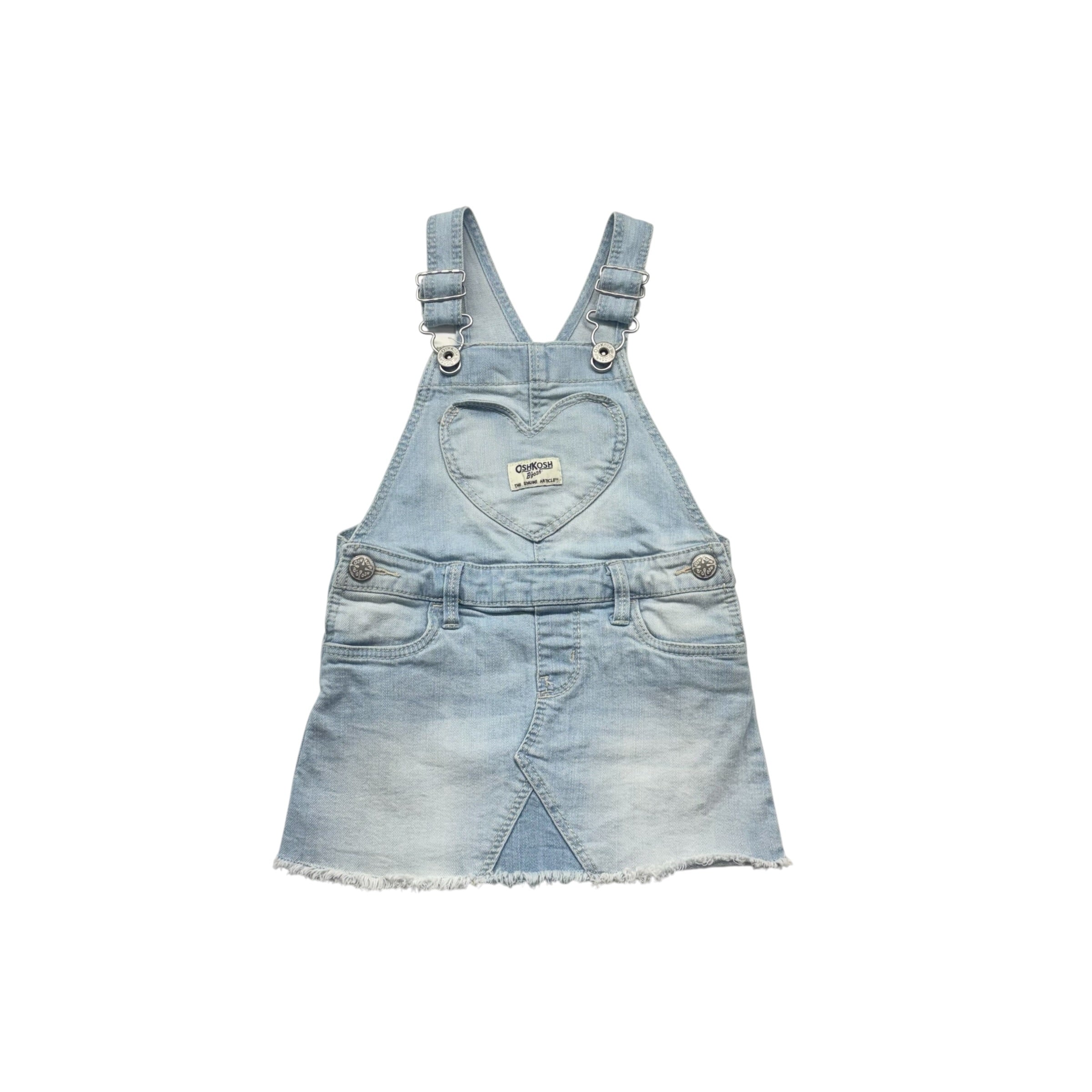OshKosh Denim Pinafore (2T)