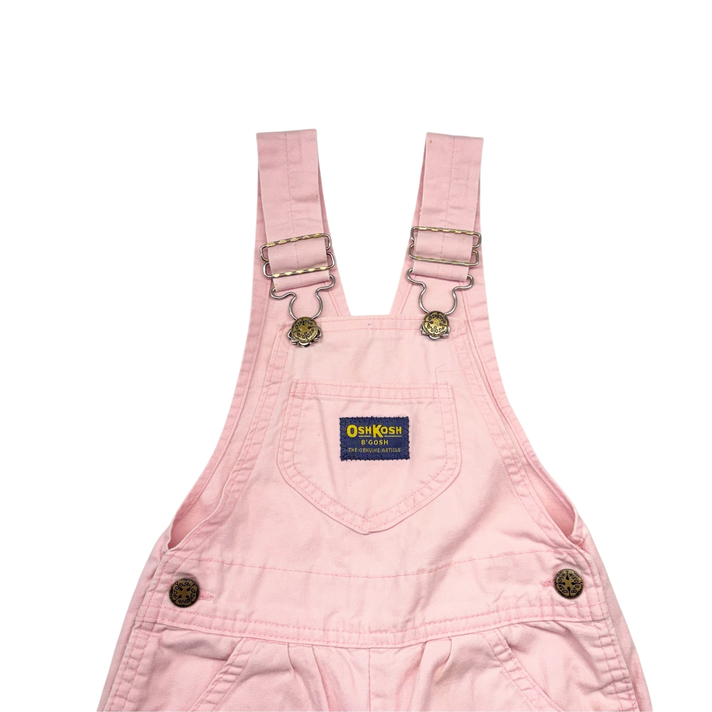 Vintage OshKosh Pink Overalls (4T)