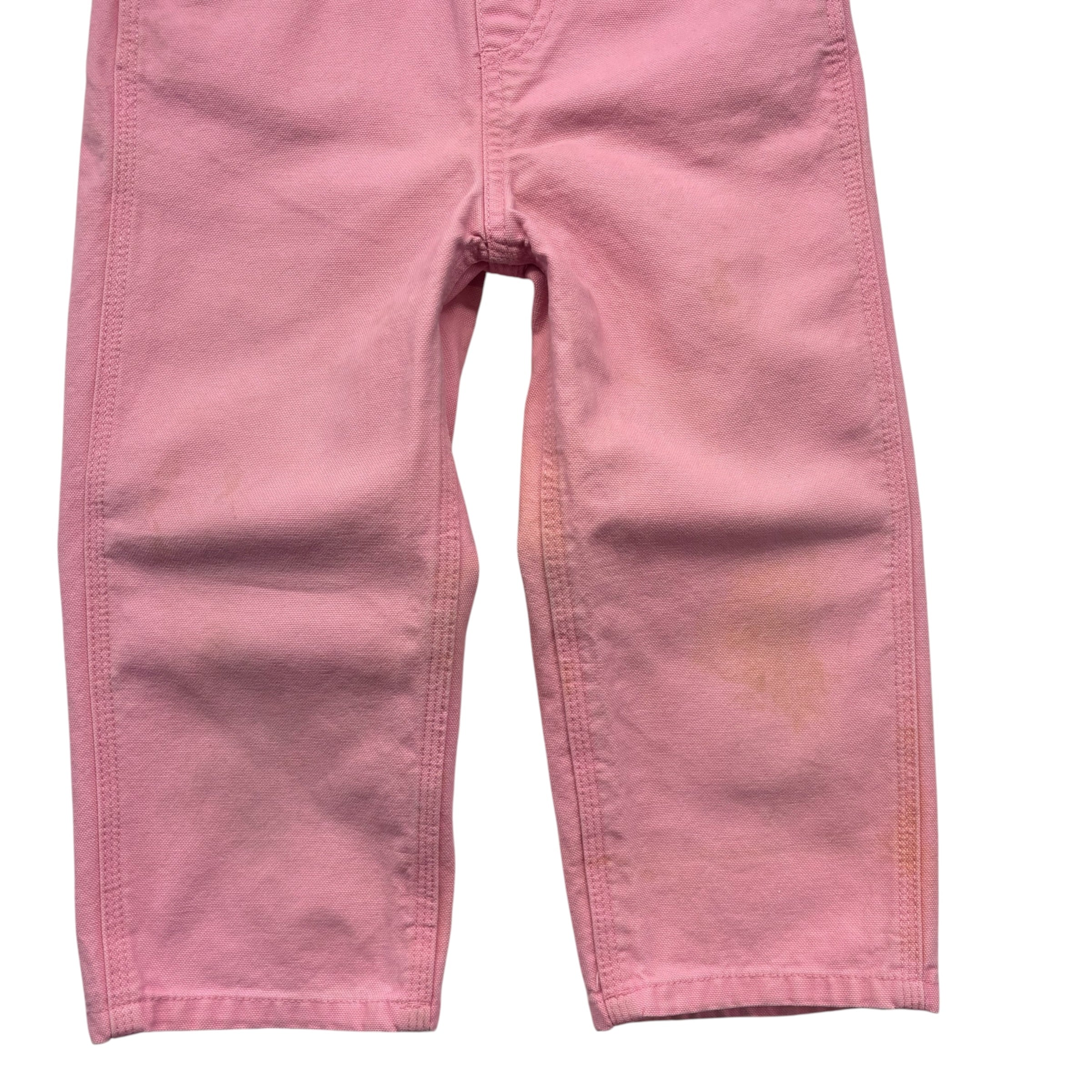 Pink Carhartt Overalls (3T)