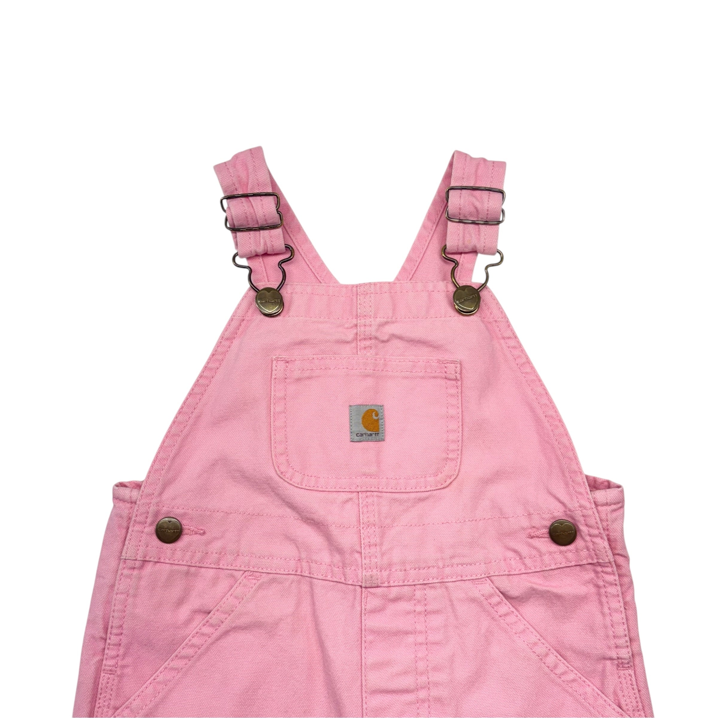 Pink Carhartt Overalls (3T)