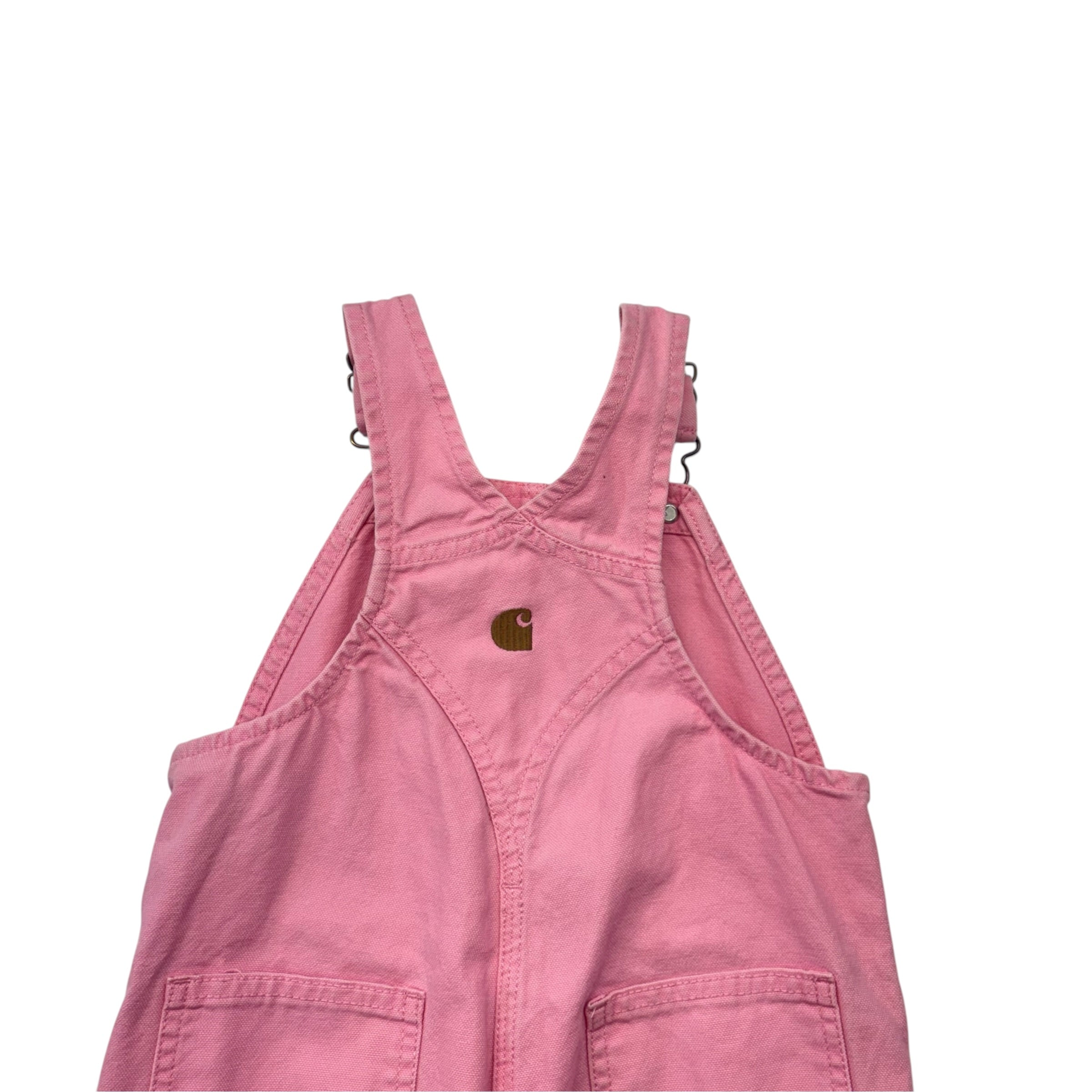 Pink Carhartt Overalls (3T)