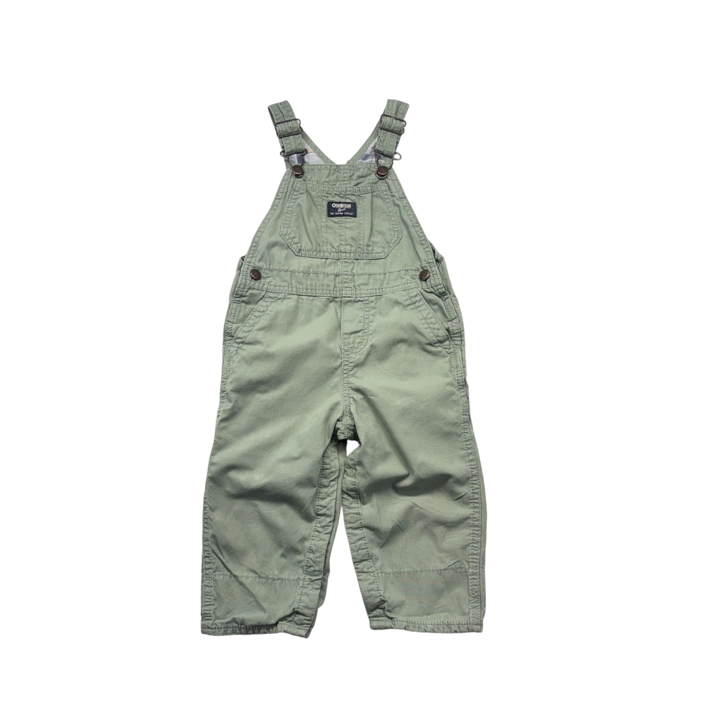 OshKosh Green Overalls (24m)