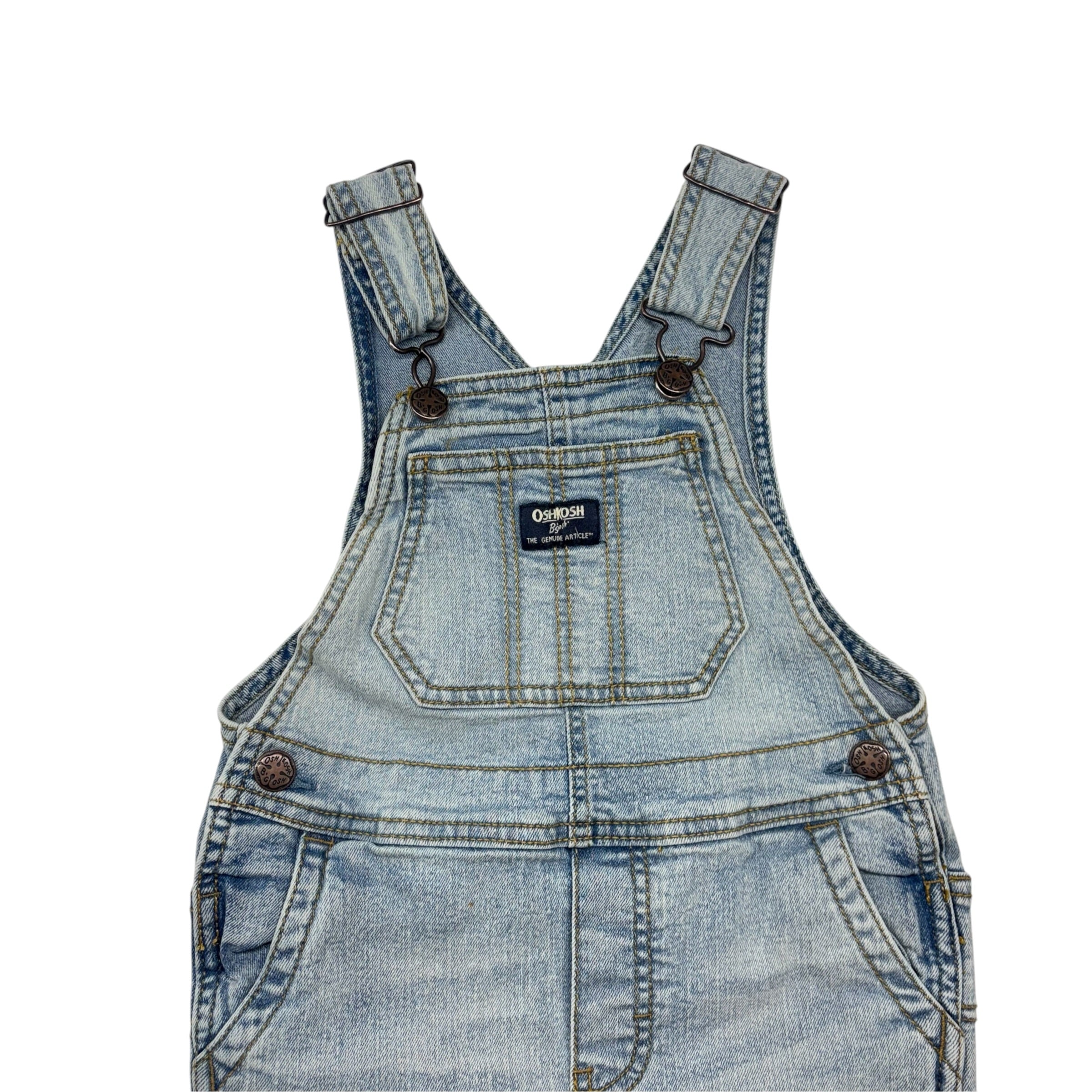 OshKosh Denim Overalls (4T)