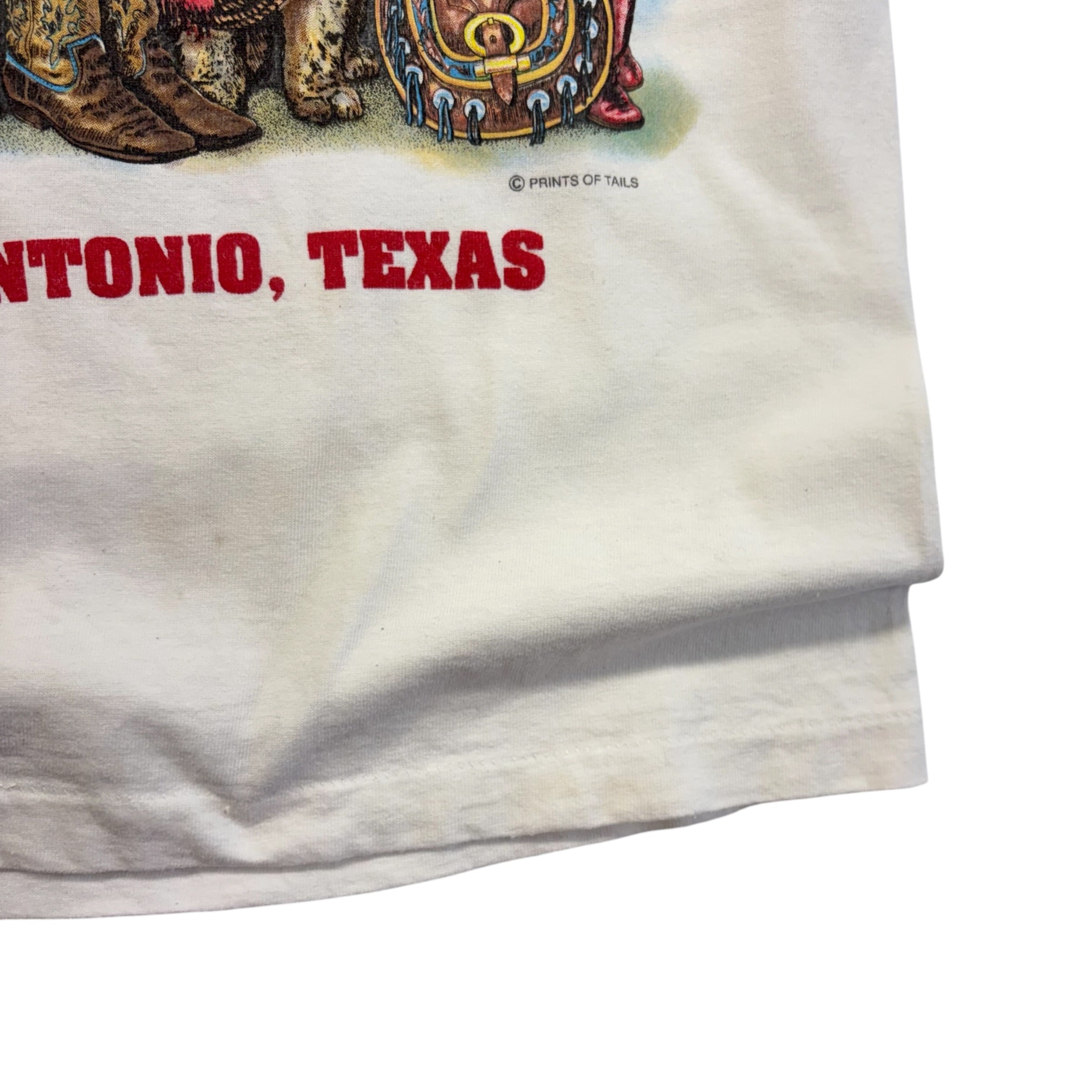 Vintage Prints Of Paws T-Shirt (6-7)