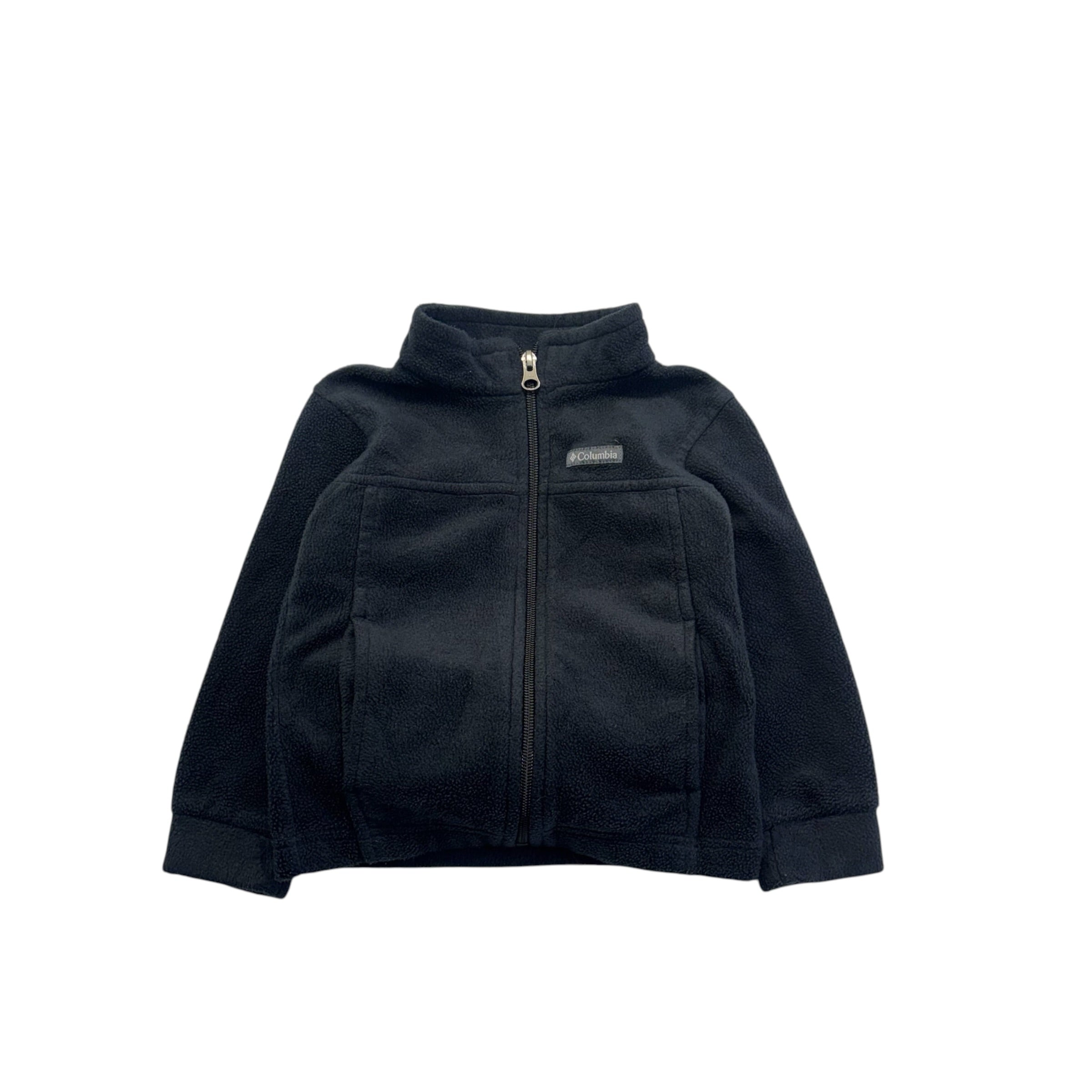 Columbia Grey Zip Up Fleece (3T)