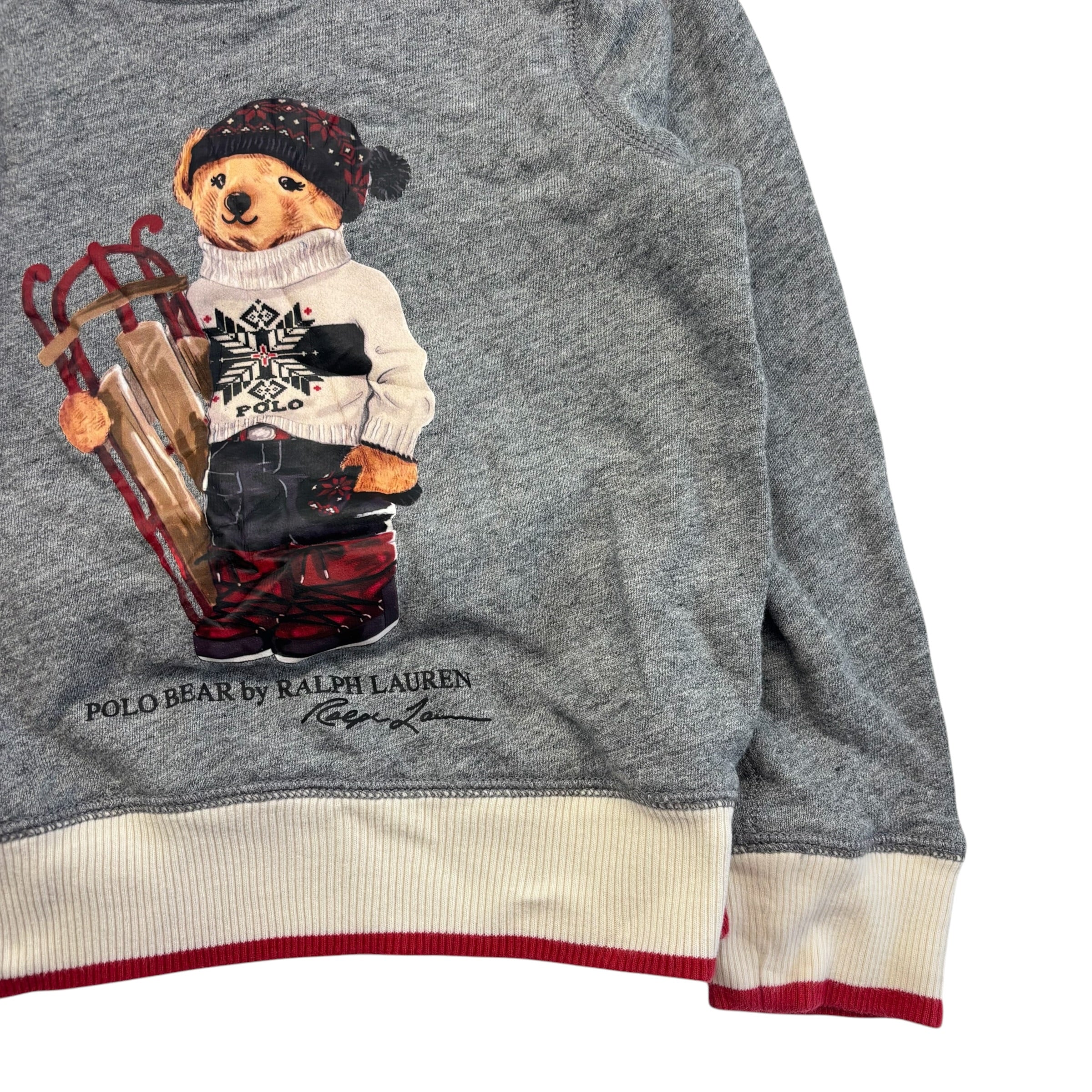 Ralph Lauren Grey Bear Sweater (5)