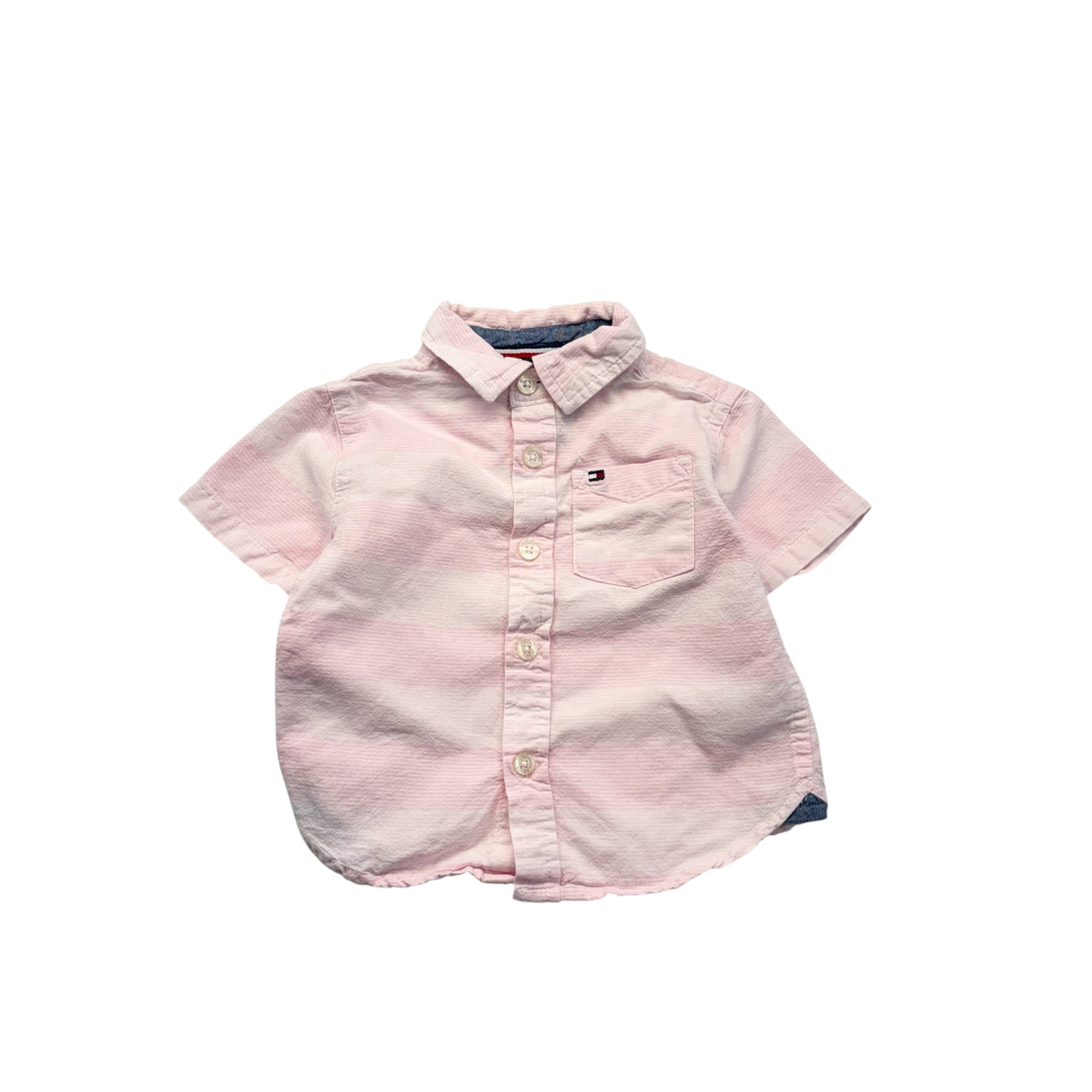Tommy Hilfiger Pink Shirt (12m)