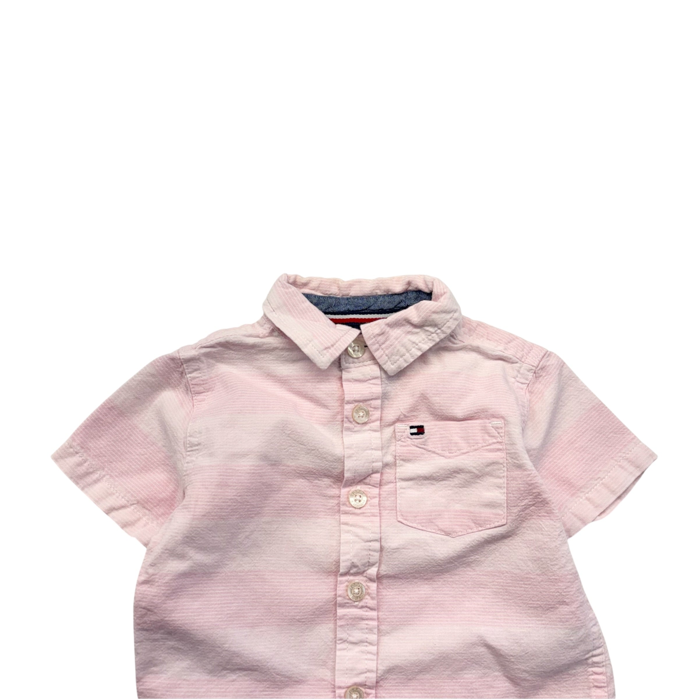 Tommy Hilfiger Pink Shirt (12m)