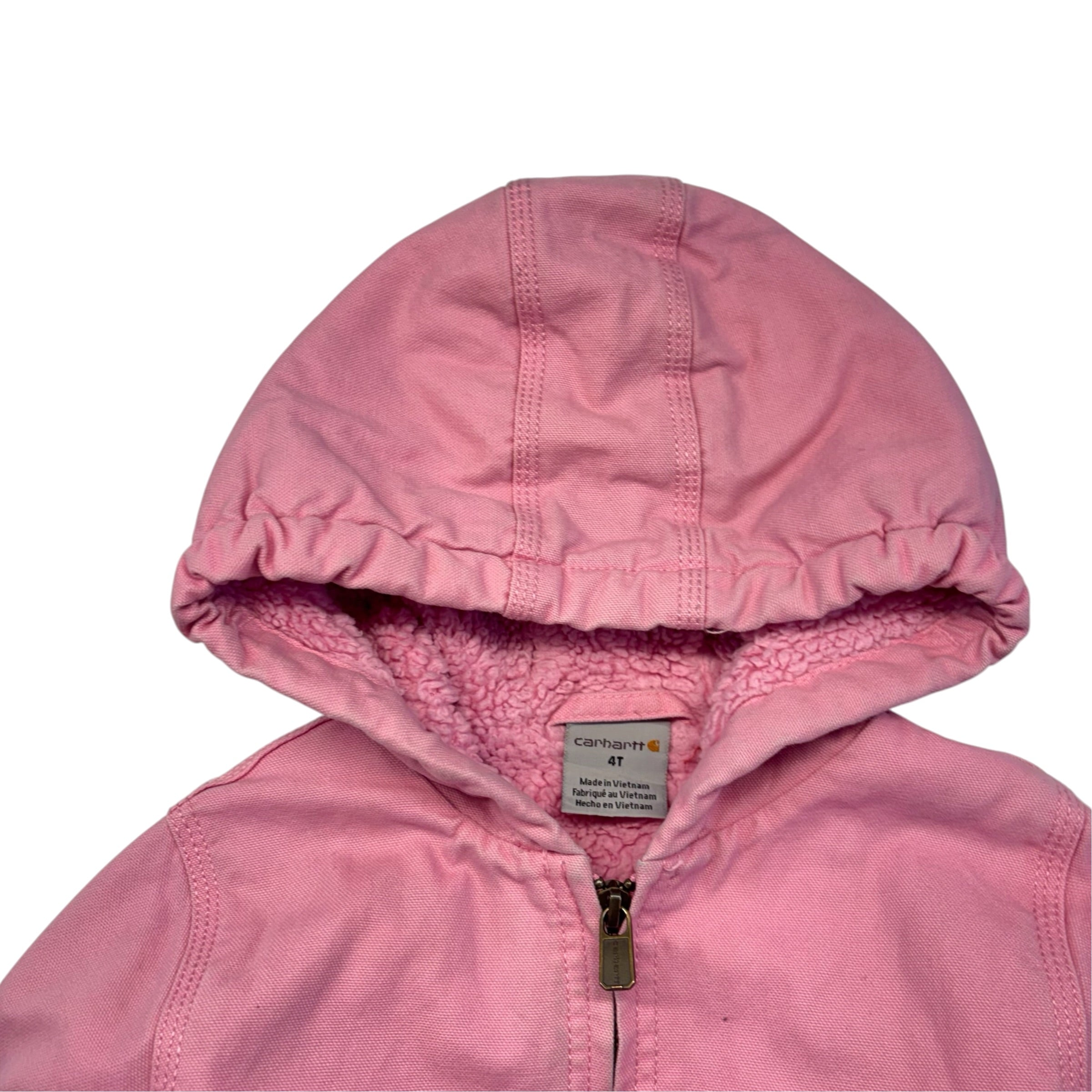 Pink Carhartt Sherpa Lined Jacket (4)