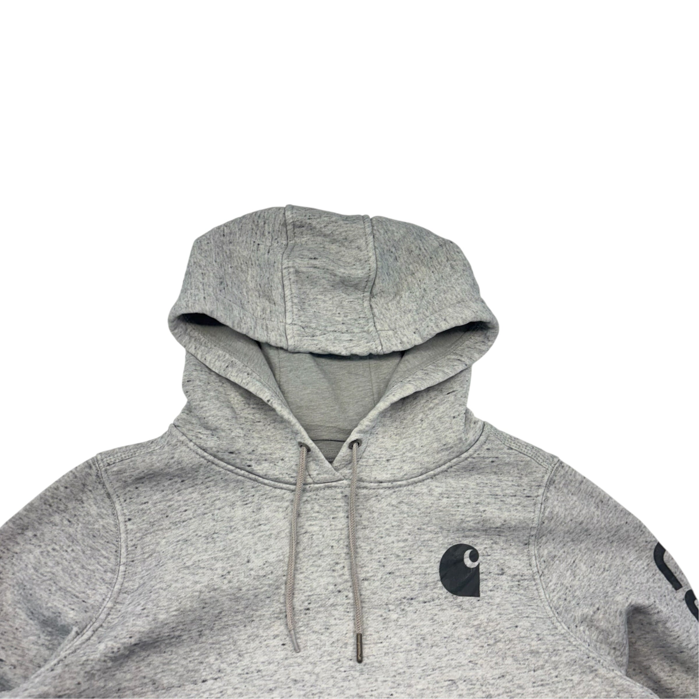Carhartt Grey Logo Hoodie (14)