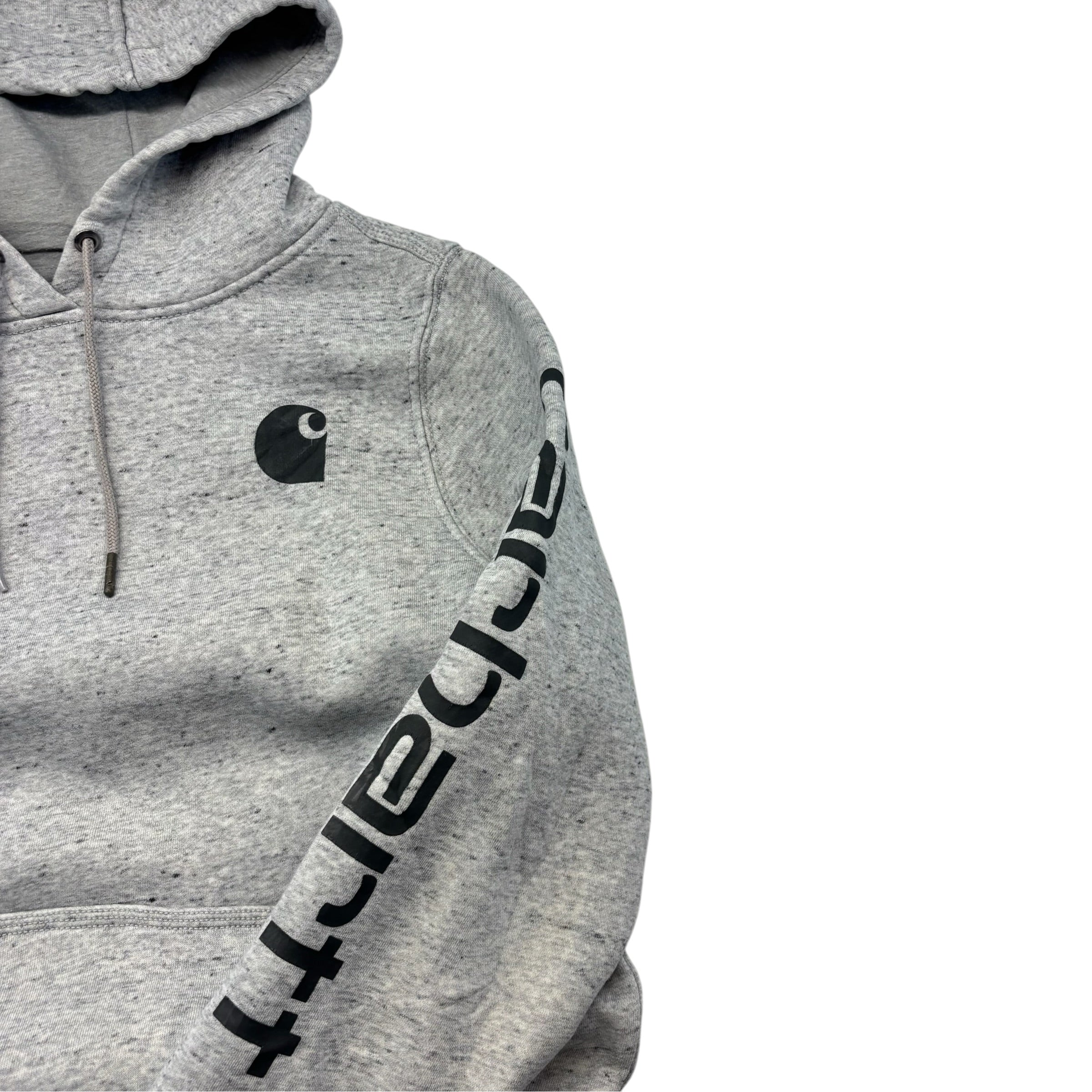 Carhartt Grey Logo Hoodie (14)