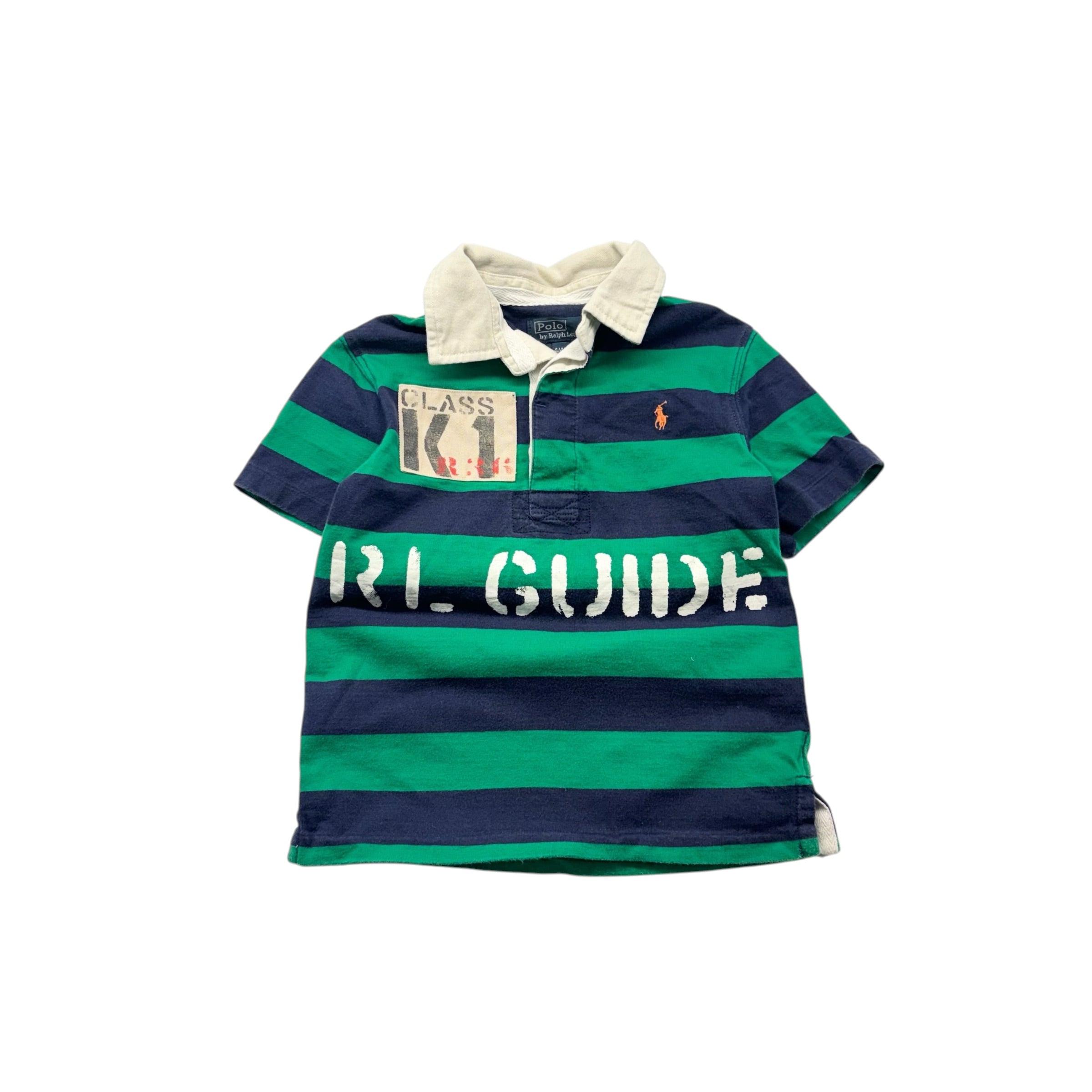 Ralph Lauren Stripe Polo (4T)