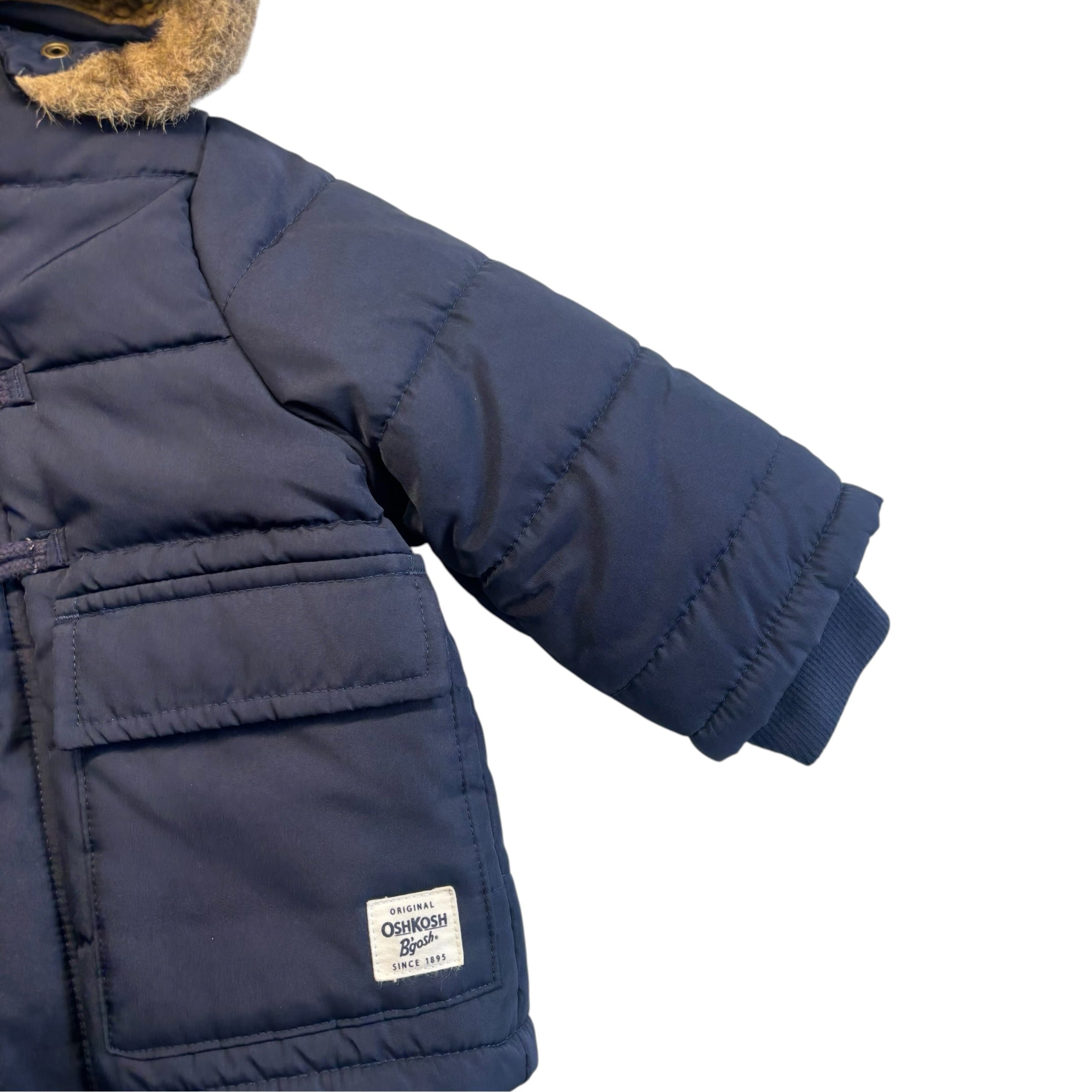 OshKosh Navy Puffer Jacket (18m)