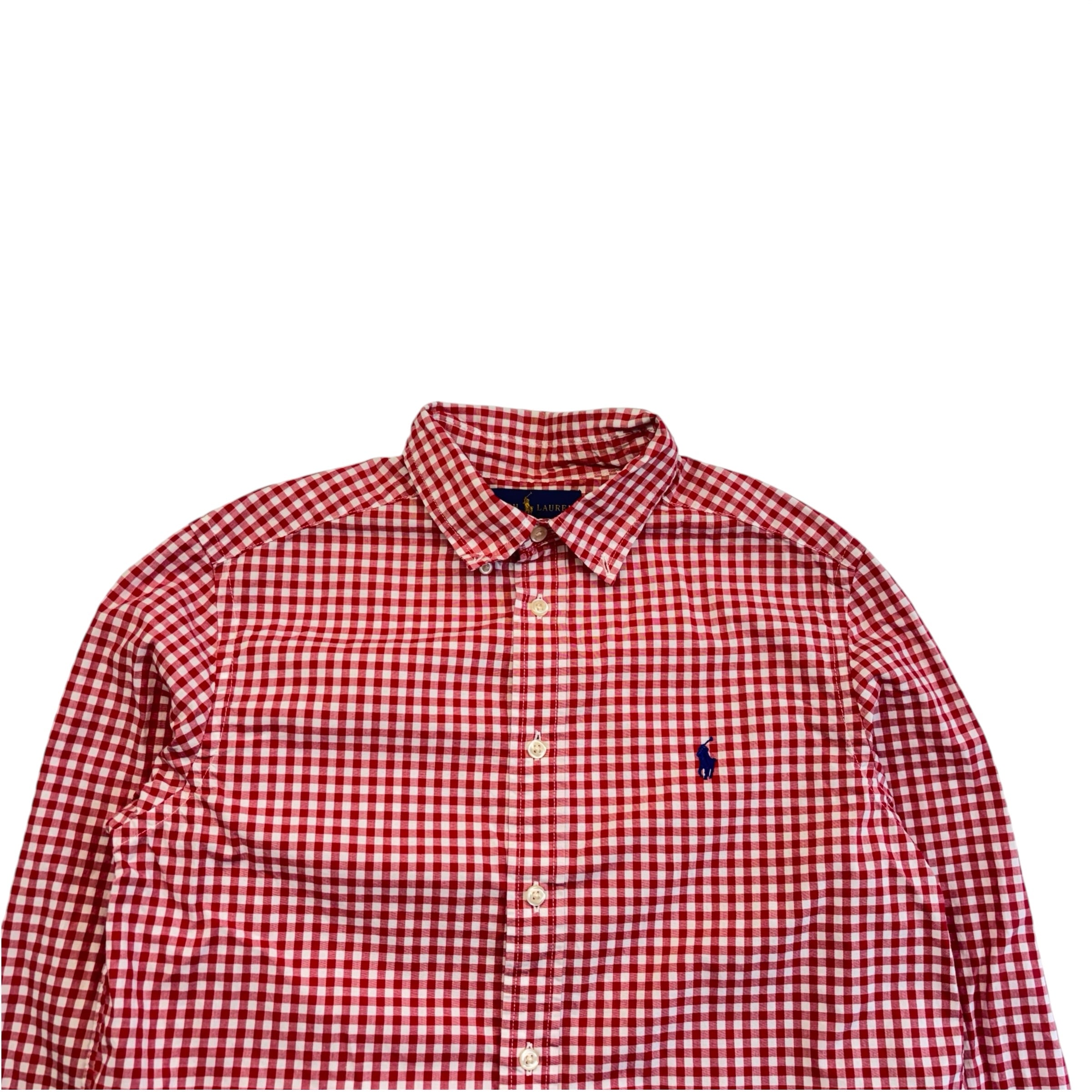 Ralph Lauren Red Checkered Shirt (14-16)