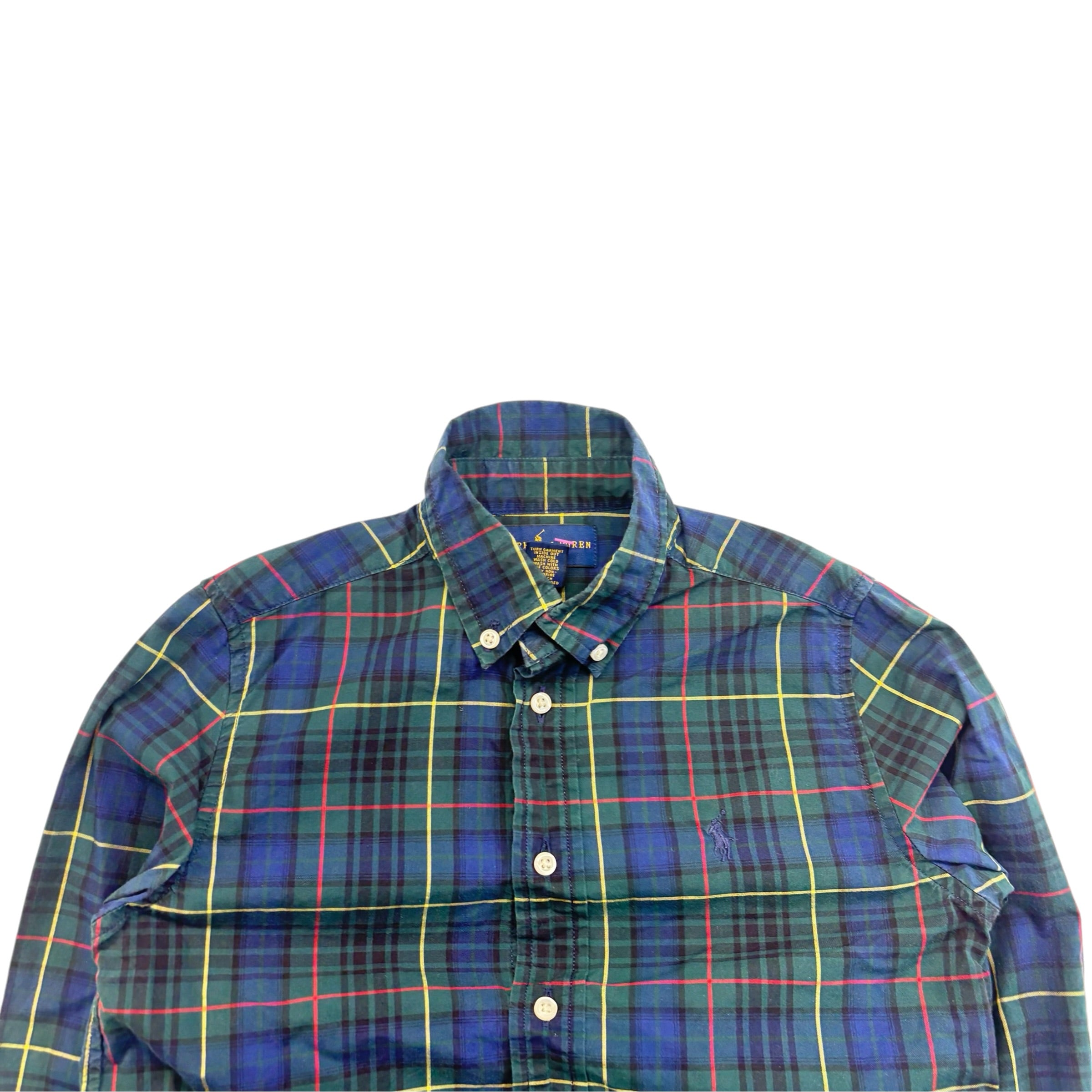 Ralph Lauren Green Checkered Shirt (6)
