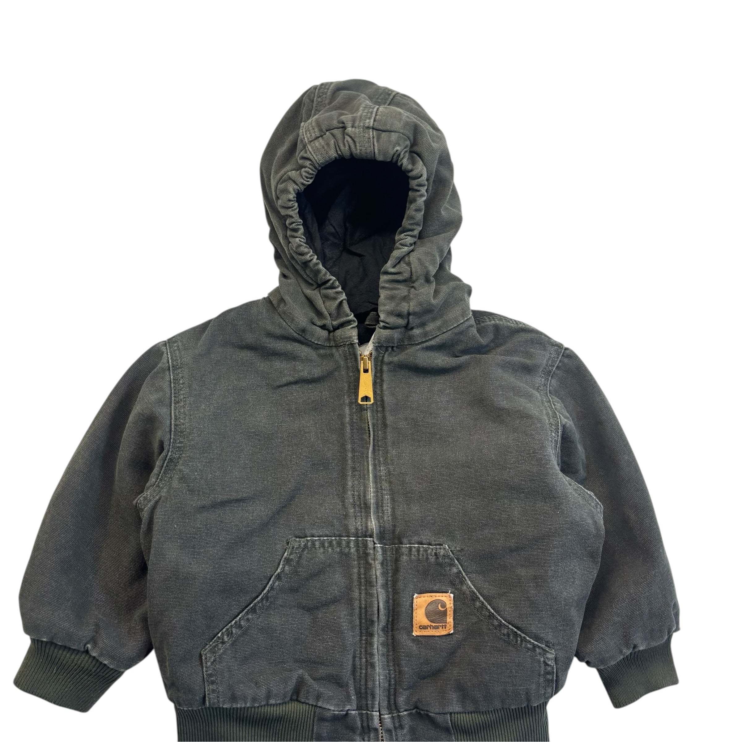 Vintage Forest Green Carhartt Jacket (3T)