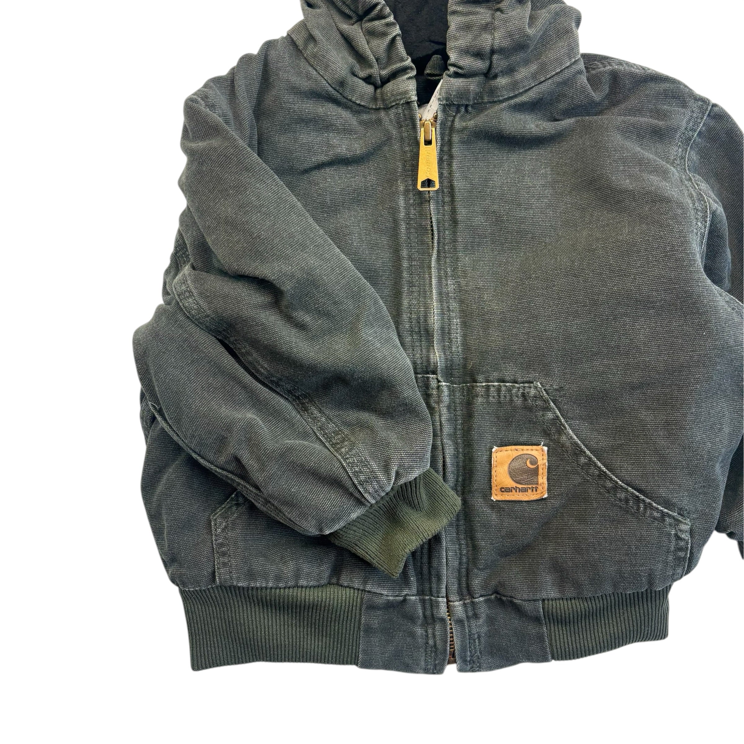 Vintage Forest Green Carhartt Jacket (3T)