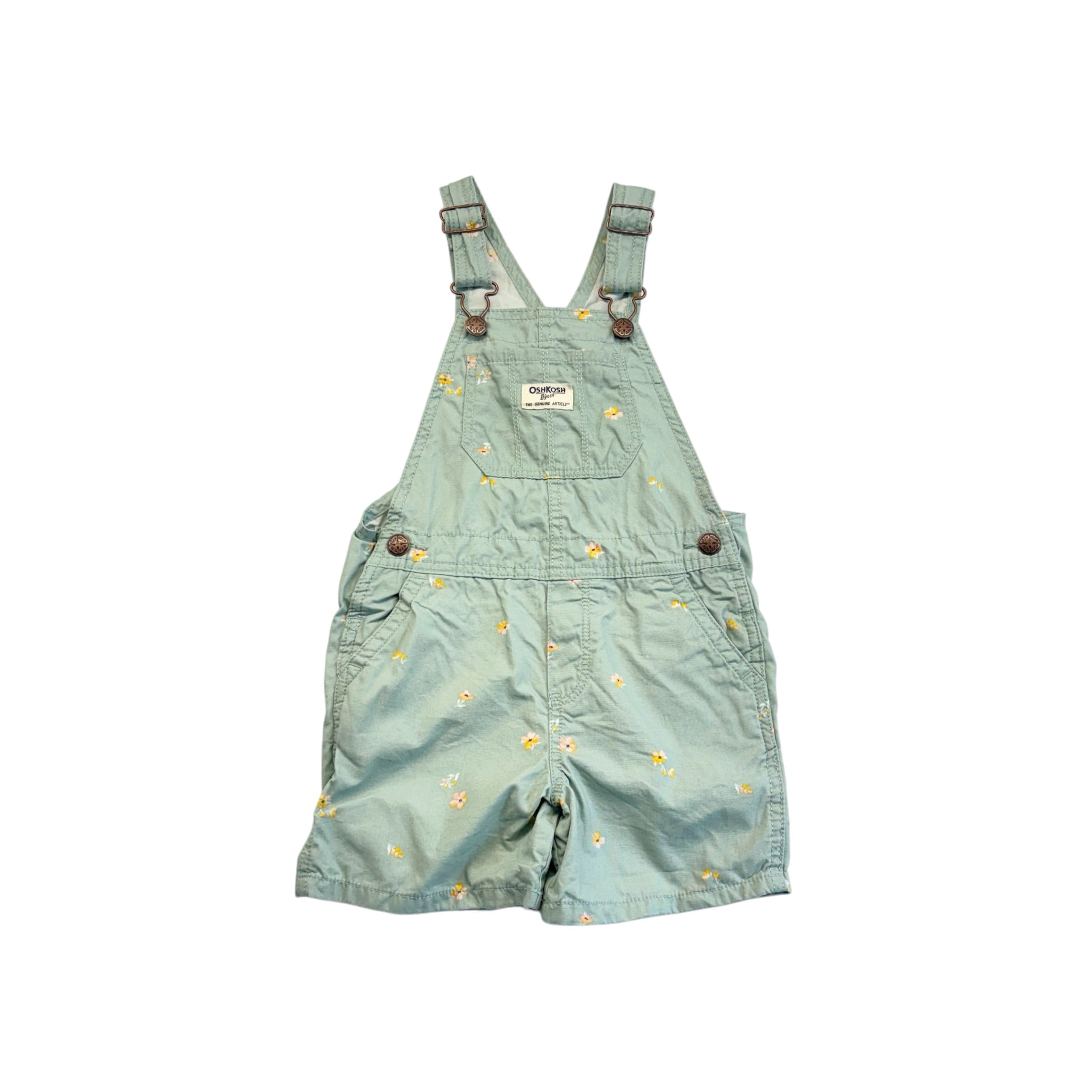 OshKosh Flower Overalls (4T)