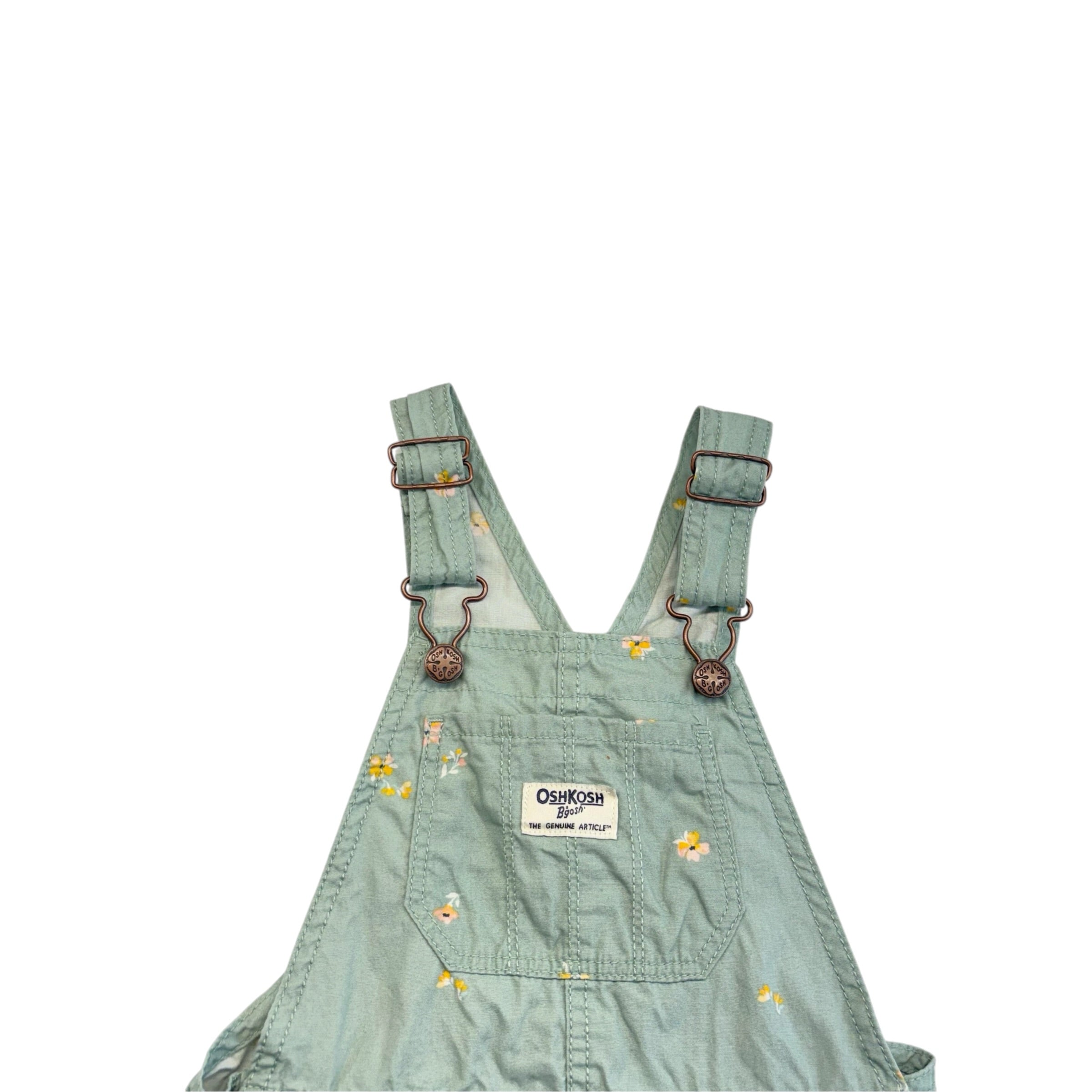 OshKosh Flower Overalls (4T)